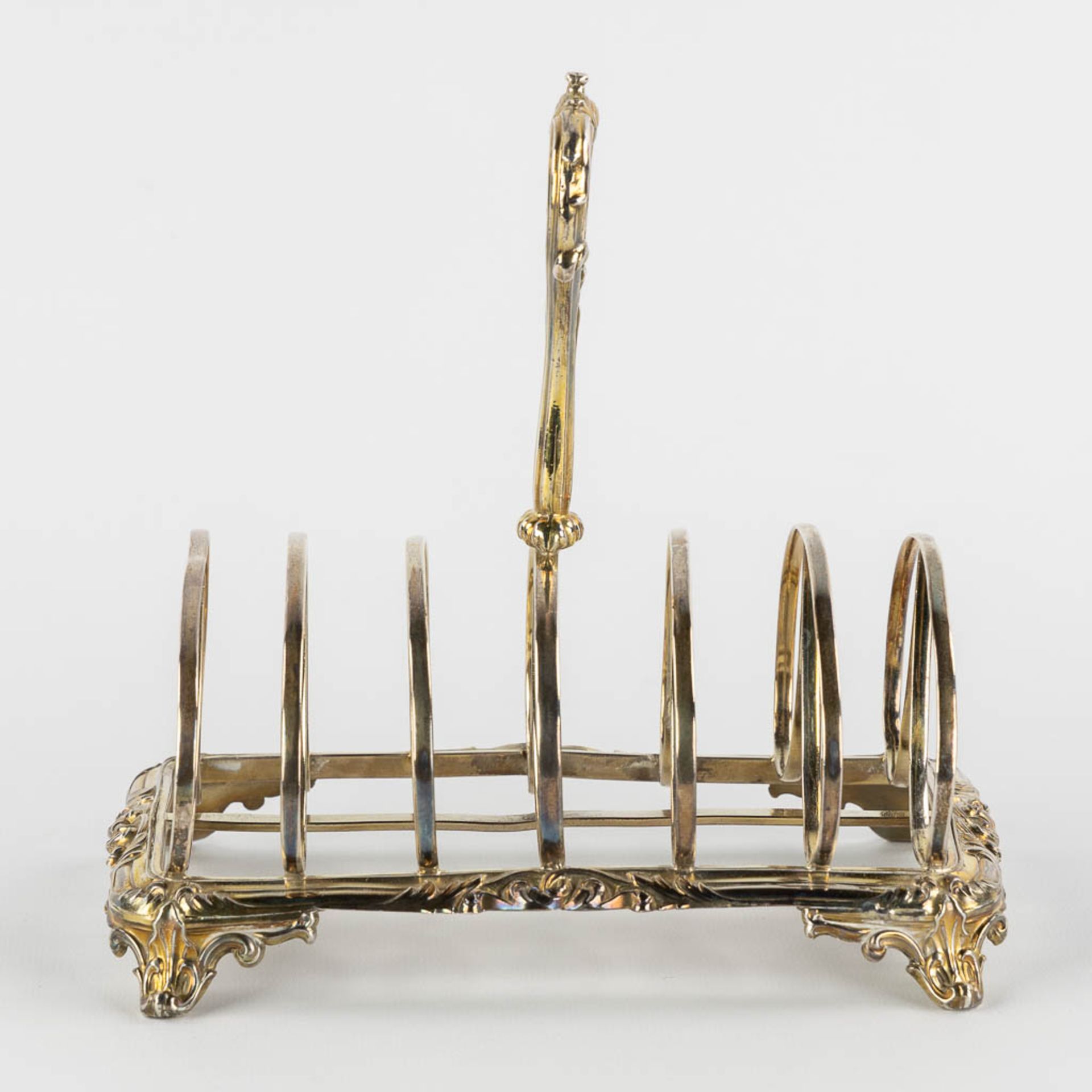 Creswick & Co An antique Victorian 'Toast Rack', Silver, Sheffield, England, 1840. (L:12 x W:19 x H: - Bild 3 aus 12