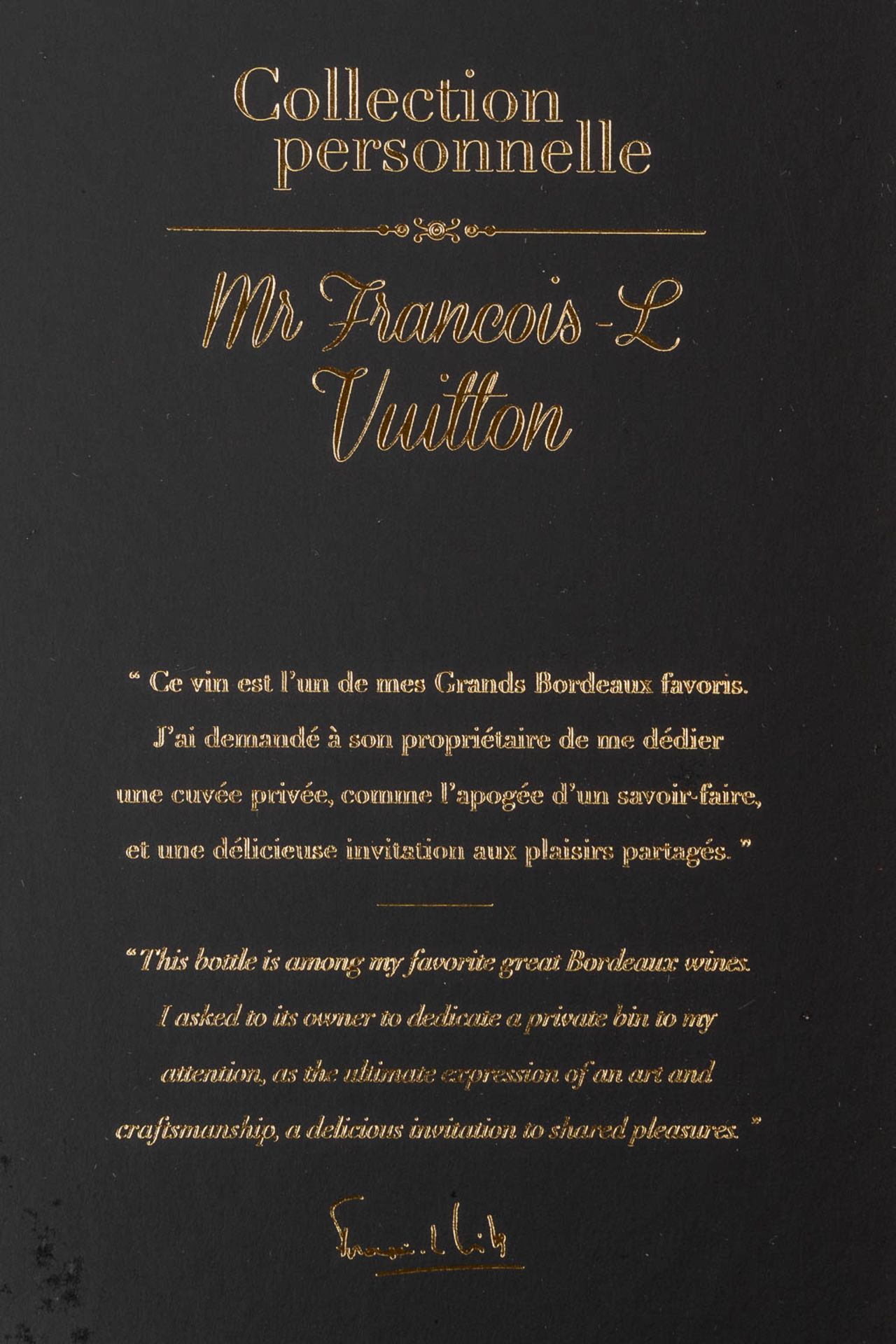 2014 Château Malartic Lagravière (Collection personelle de Mr François-Louis Vuitton), 2 bottles. - Image 4 of 8