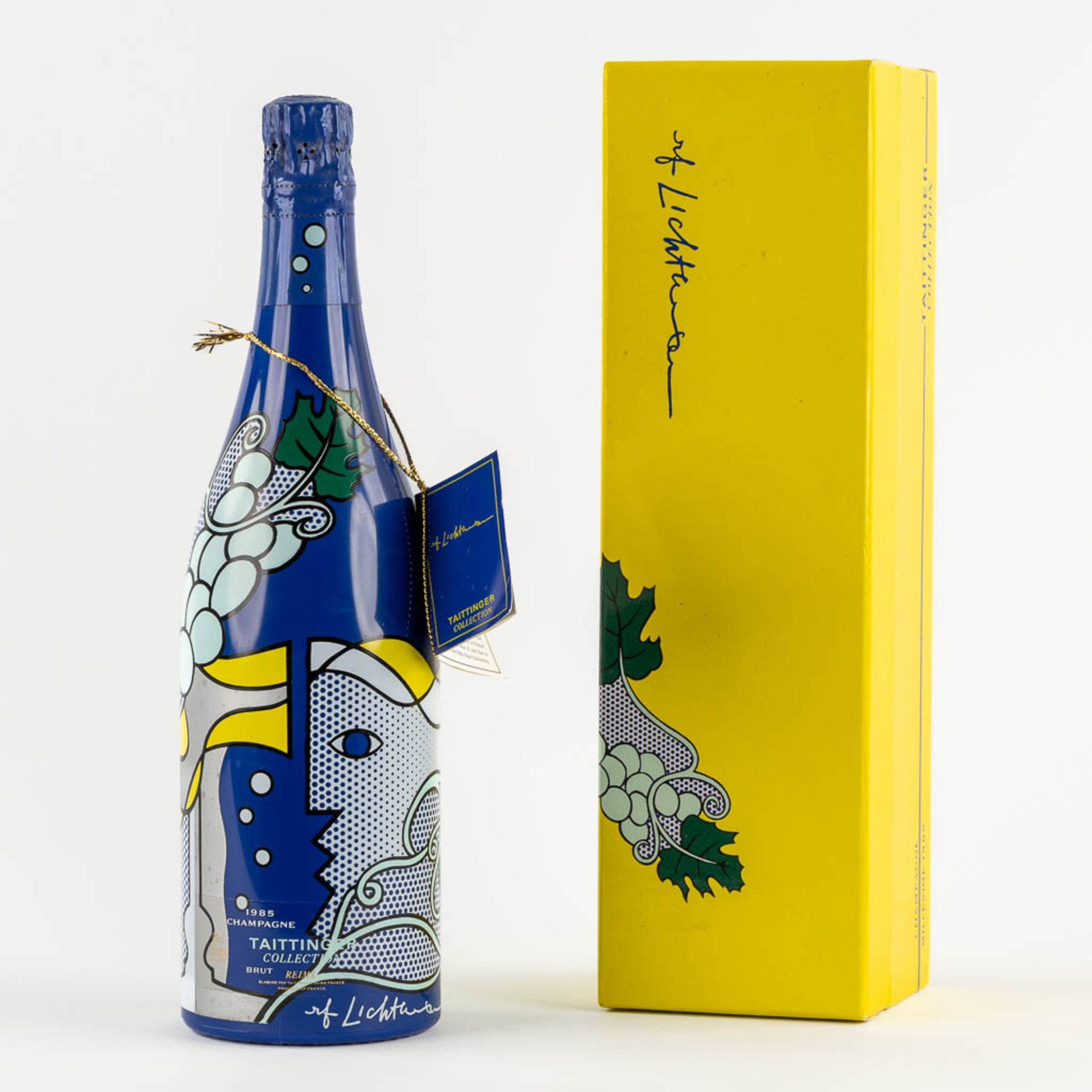 1985 Taittinger Collection Roy Lichtenstein, Champagne