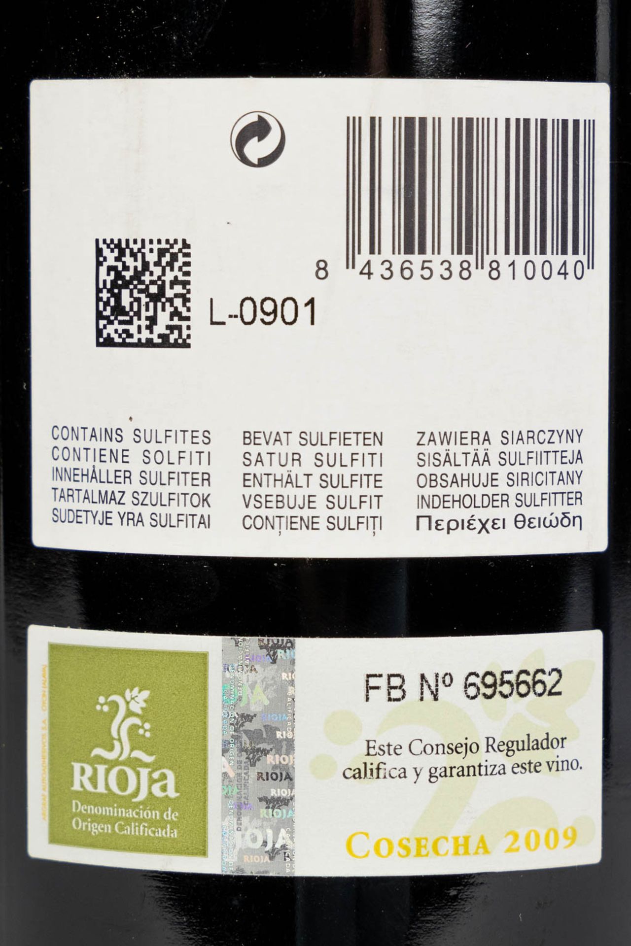 2009, 2010 Bodegas Roda Cirsion, 2 bottles. - Image 3 of 5