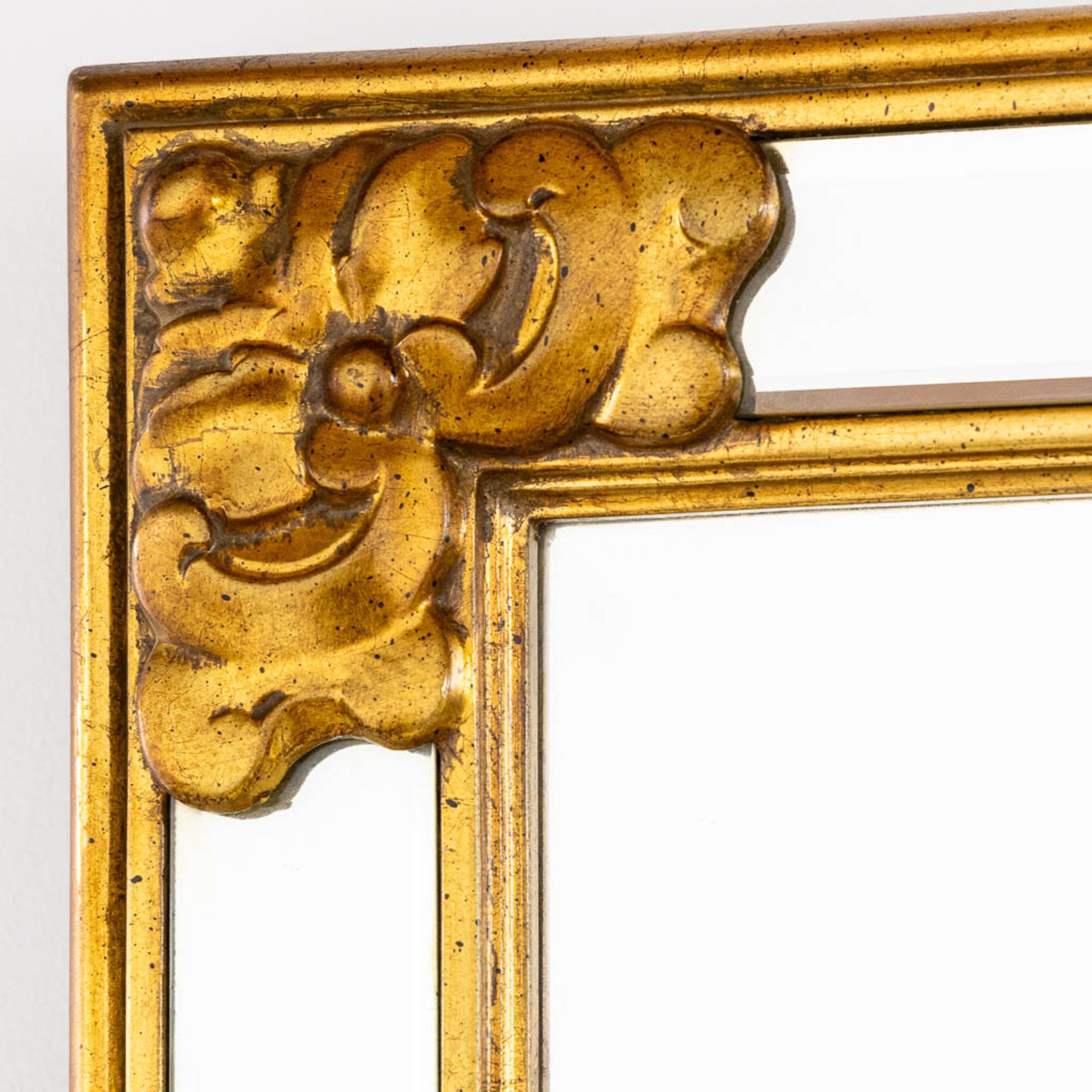 Deknudt, a rectangular mirror. (W:140 x H:51 cm) - Bild 5 aus 9