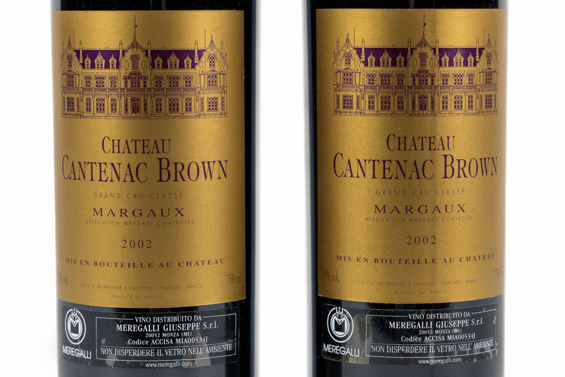 2002 Château Cantenac Brown, 2 bottles. - Image 2 of 2