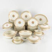 Raynaud, Limoges, a large dinner service. (L:25 x W:35 cm)