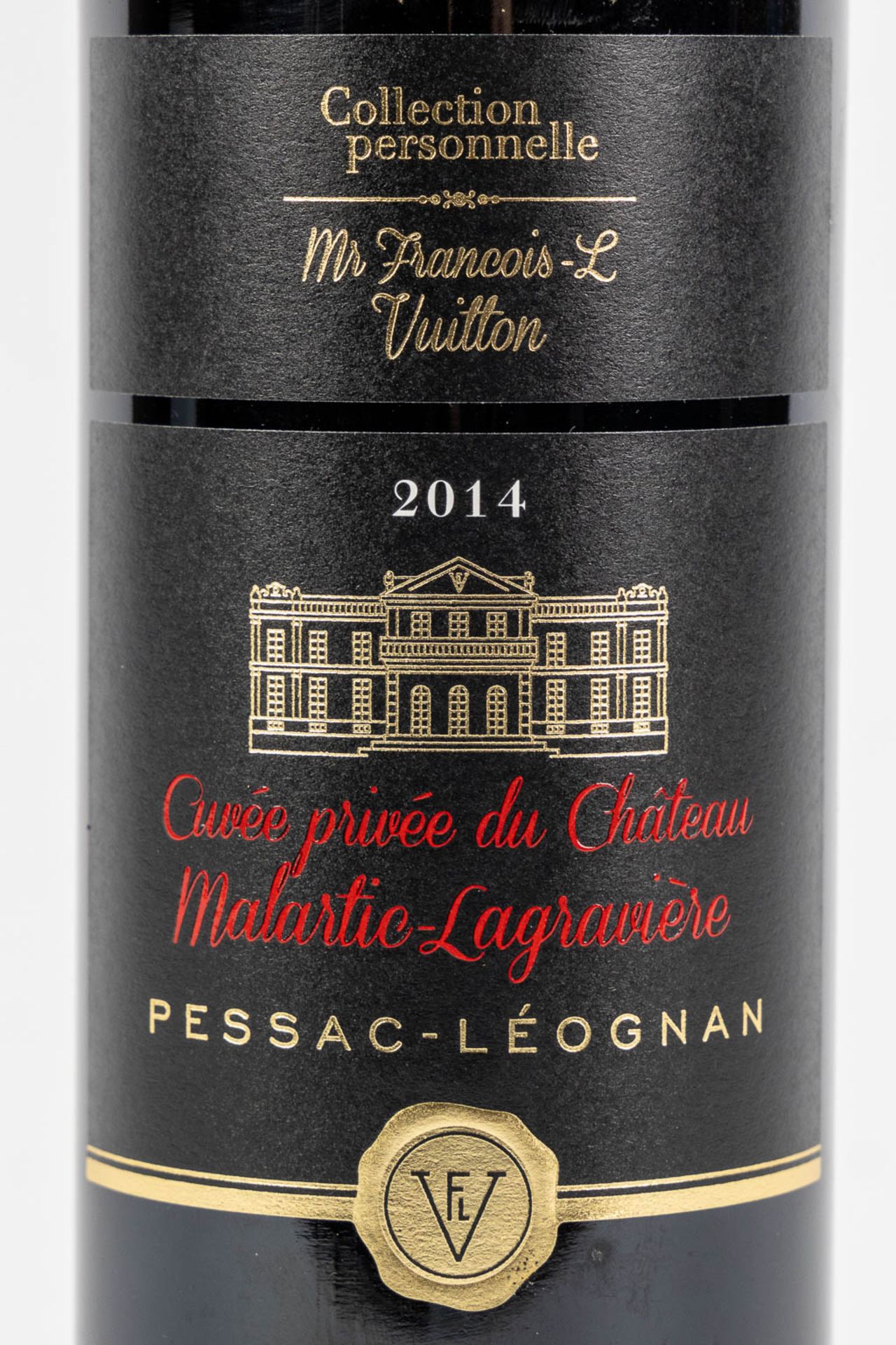 2014 Château Malartic Lagravière (Collection personelle de Mr François-Louis Vuitton), 2 bottles. - Image 7 of 8