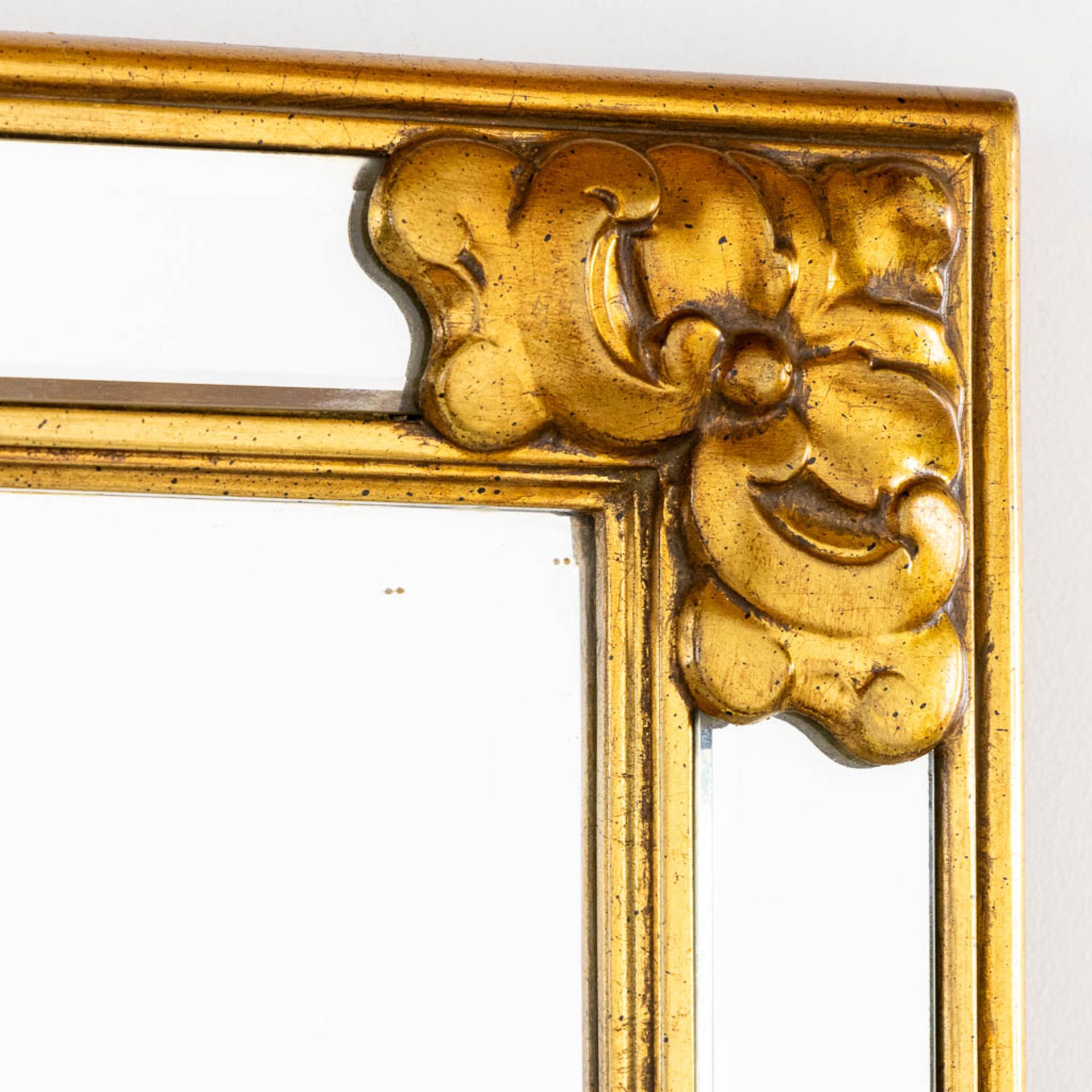 Deknudt, a rectangular mirror. (W:140 x H:51 cm) - Bild 4 aus 9