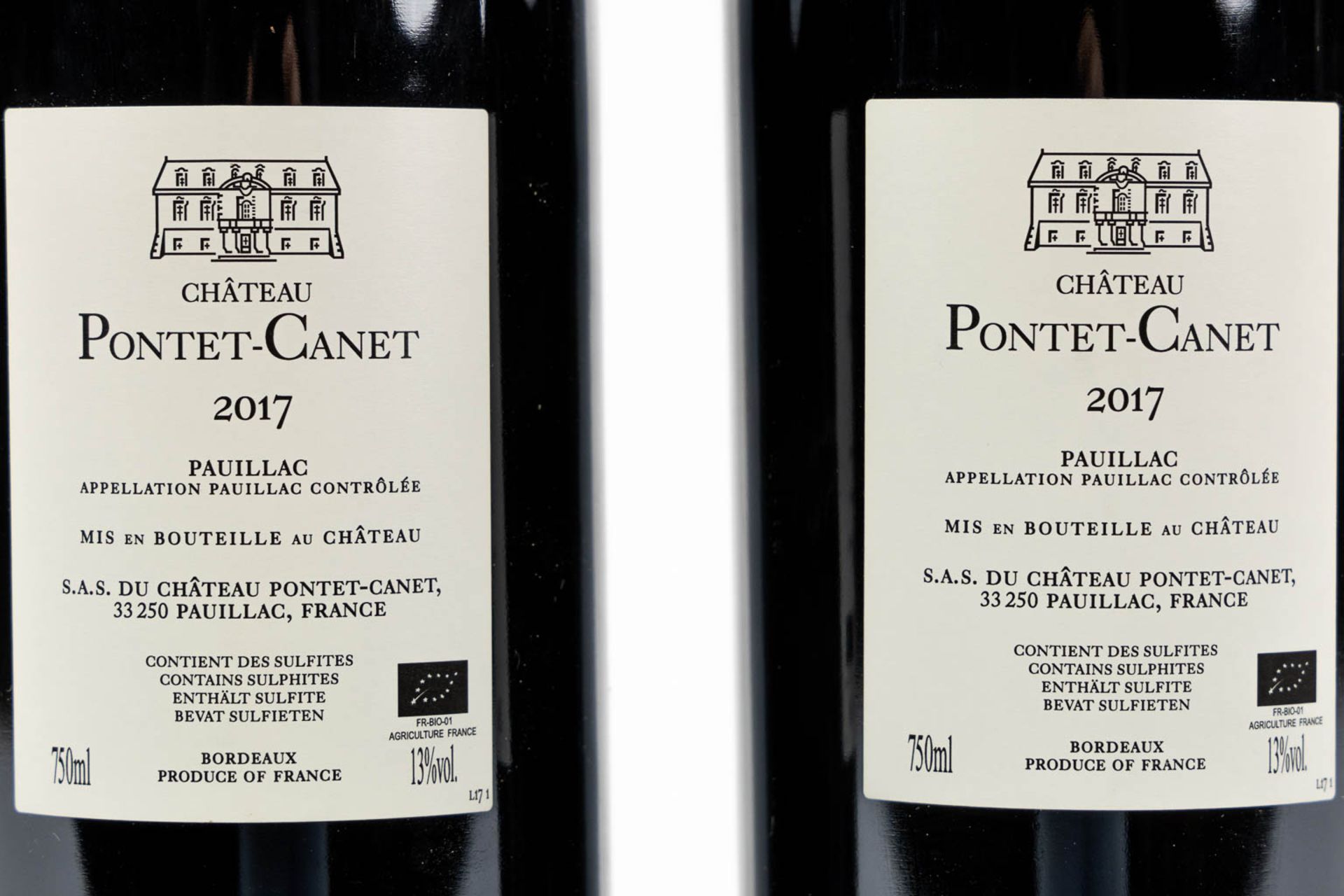 2017 Château Pontet-Canet, 2 bottles. - Image 3 of 3