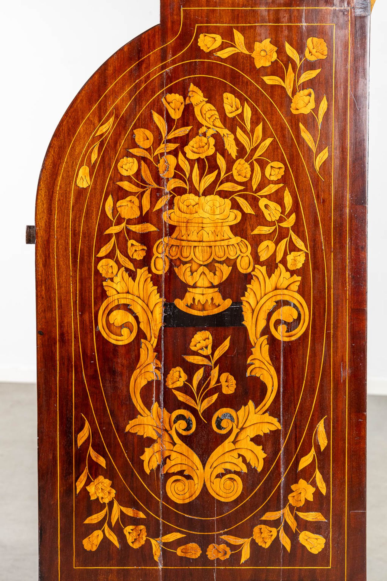 A fine marquetry inlay secretaire cabinet, The Netherlands, 18th C. (L:51 x W:112 x H:108 cm) - Image 16 of 20