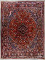 A large Oriental hand-made carpet, Djoshgan, Tabriz. (L:432 x W:326 cm)