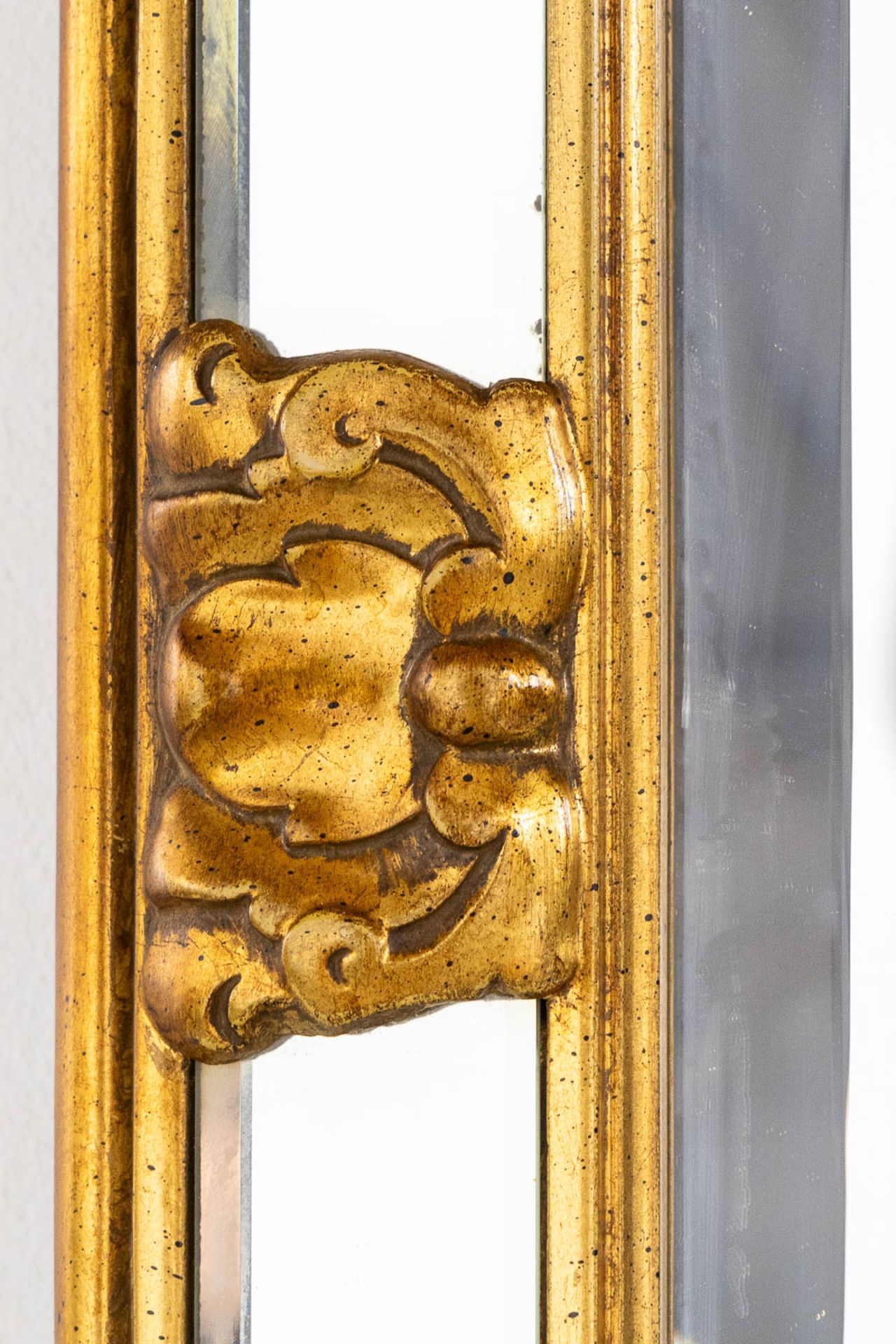 Deknudt, a rectangular mirror. (W:140 x H:51 cm) - Bild 7 aus 9