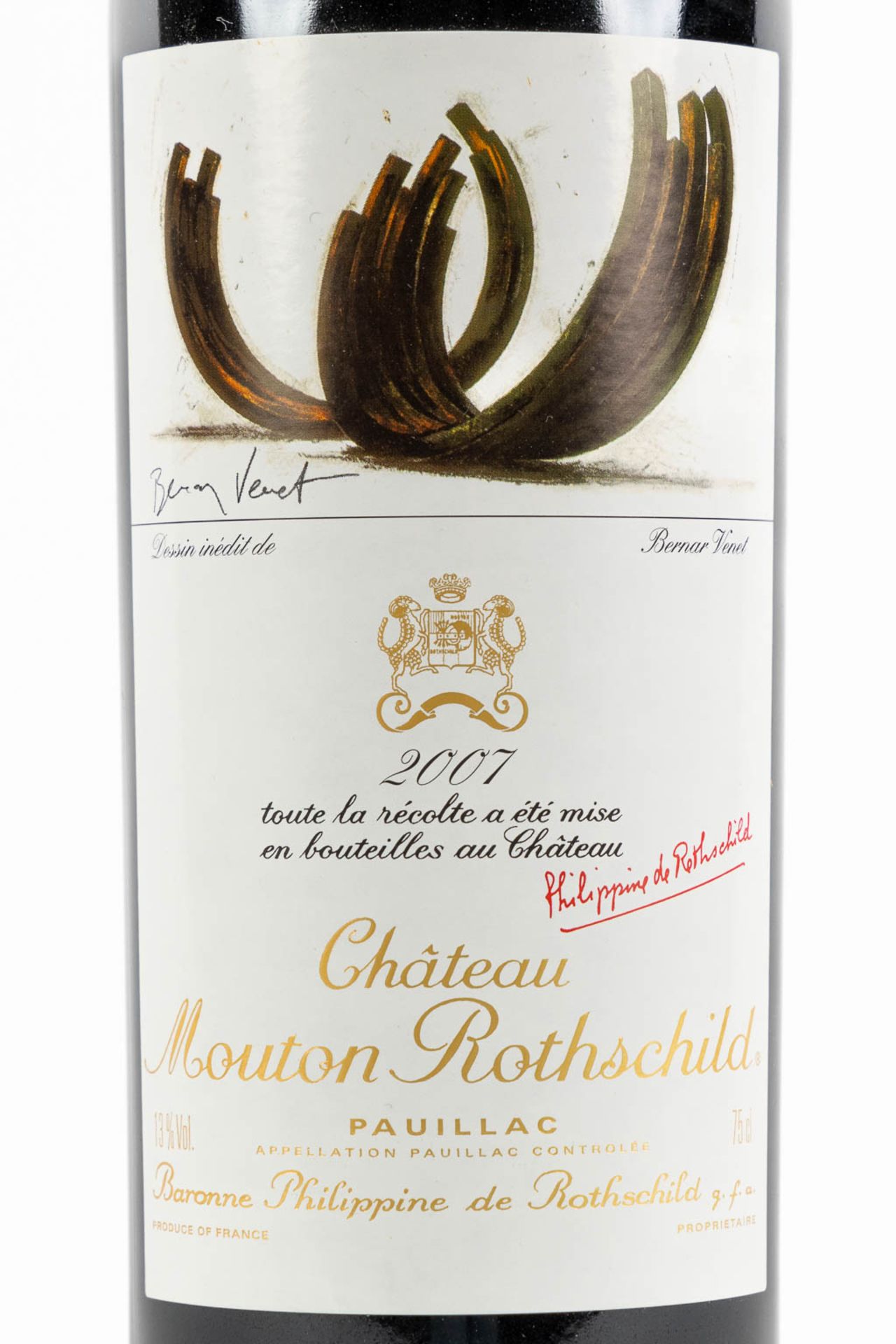 2007 Château Mouton Rothschild, Bernar Venet - Image 2 of 3