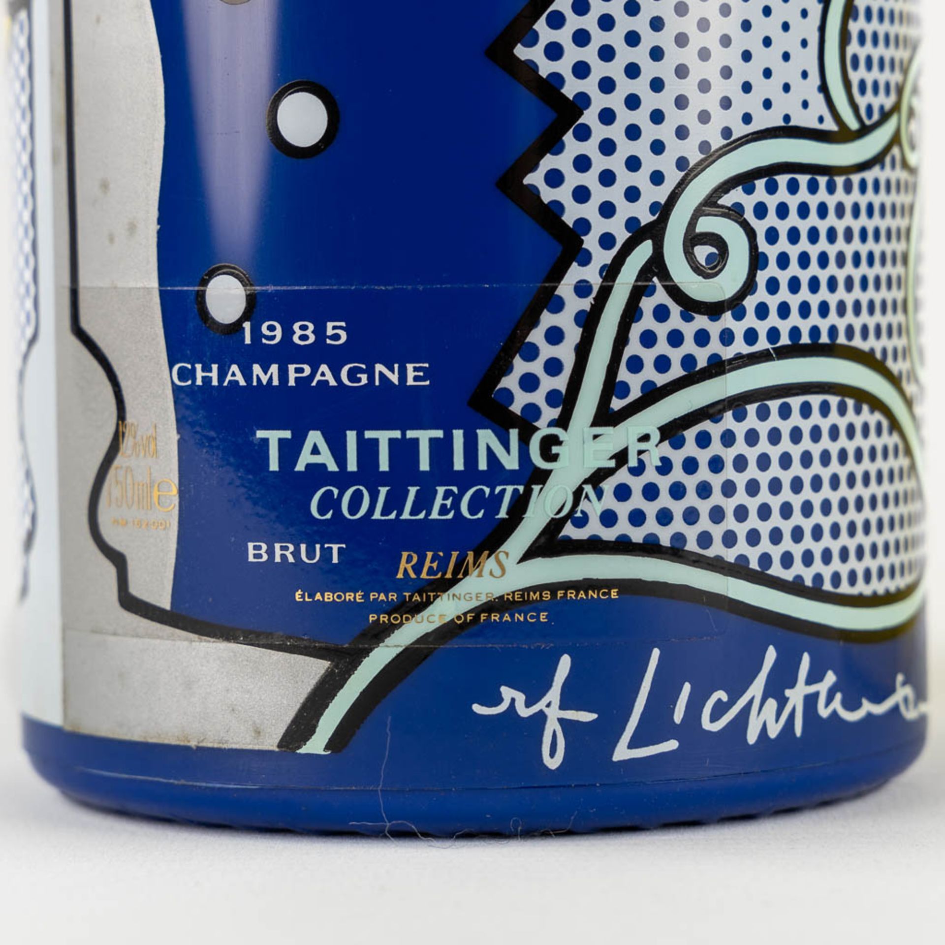 1985 Taittinger Collection Roy Lichtenstein, Champagne - Bild 2 aus 3