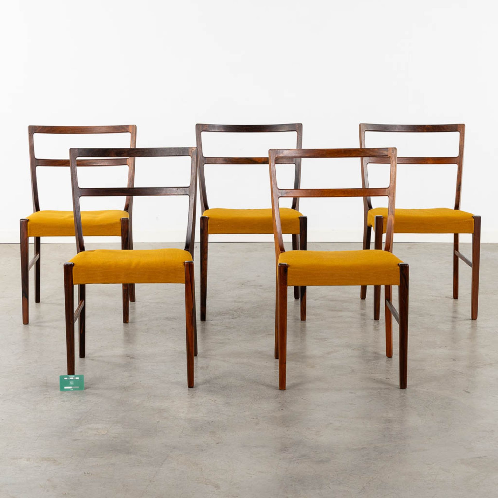 Johannes ANDERSEN (1903-1997) '5 Dining Chairs' for Bernhard Pedersen and Son. (L:52 x W:45 x H:80 c - Image 2 of 14