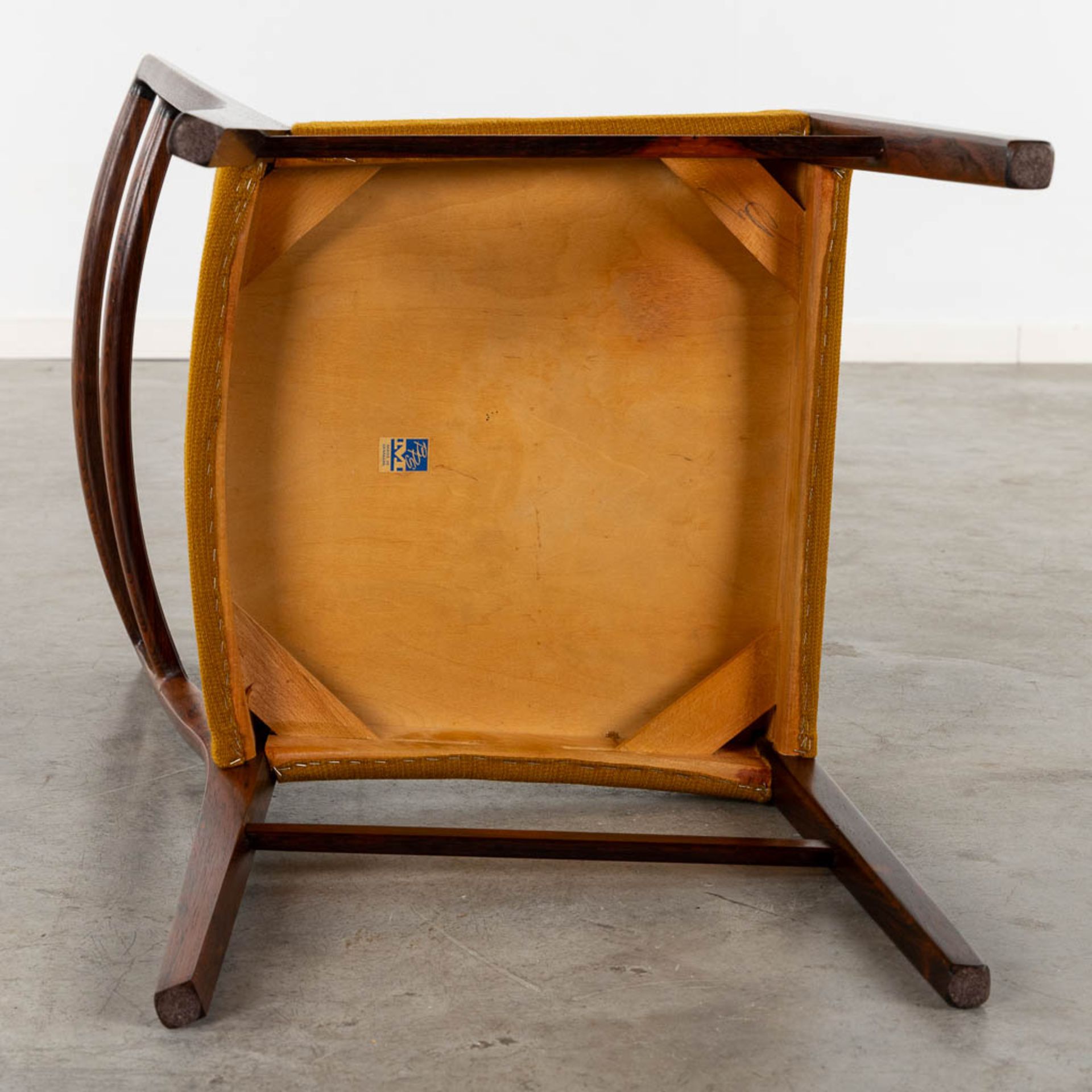 Johannes ANDERSEN (1903-1997) '5 Dining Chairs' for Bernhard Pedersen and Son. (L:52 x W:45 x H:80 c - Bild 10 aus 14