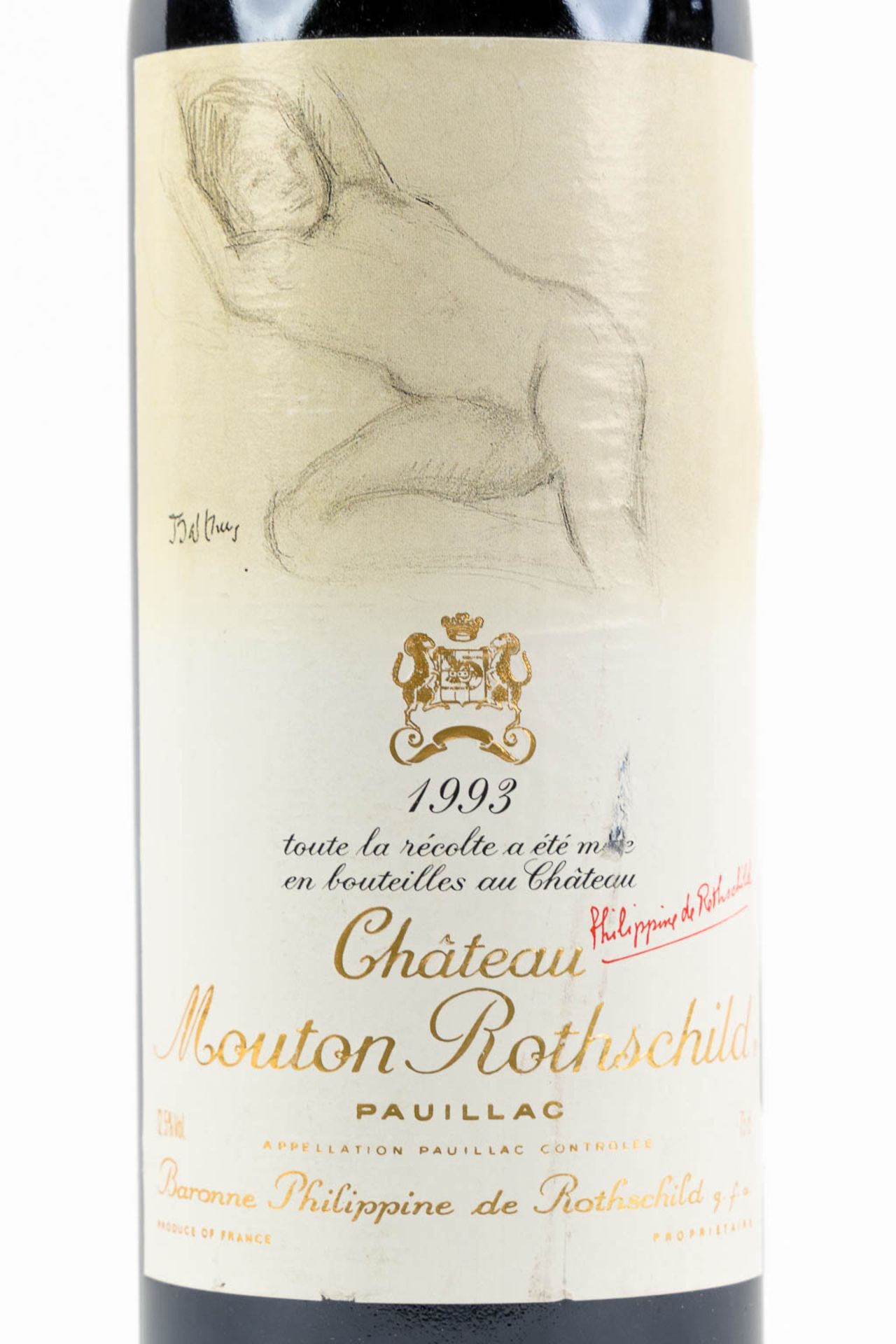 1993 Château Mouton Rothschild, Balthus - Image 2 of 3