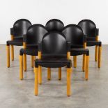 Gerd LANGE (1931) 'Flex' 6 chairs for Thonet. (L:47 x W:47 x H:80 cm)