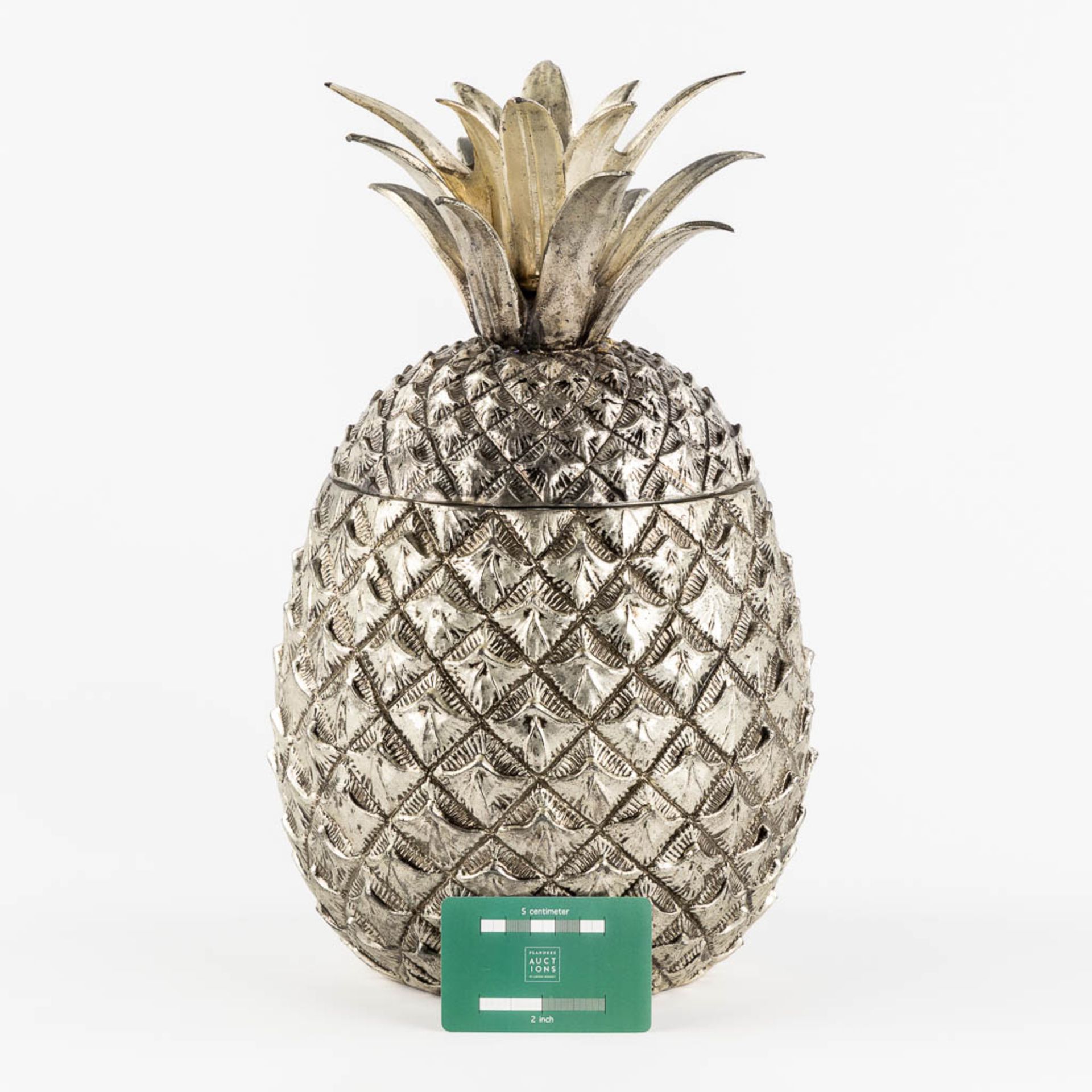 Mauro MANETTI (1946) 'Exceptionally large Pineapple ice pail'. (H:38 x D:22 cm) - Bild 2 aus 9