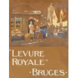 Flori VAN ACKER (1858-1940) &quot;Levure Royale Bruges&quot;. (W:56 x H:72 cm)