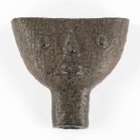 Elie VAN DAMME (1928) for Amphora, a wall mounted vase. (L:12 x W:24 x H:23 cm)