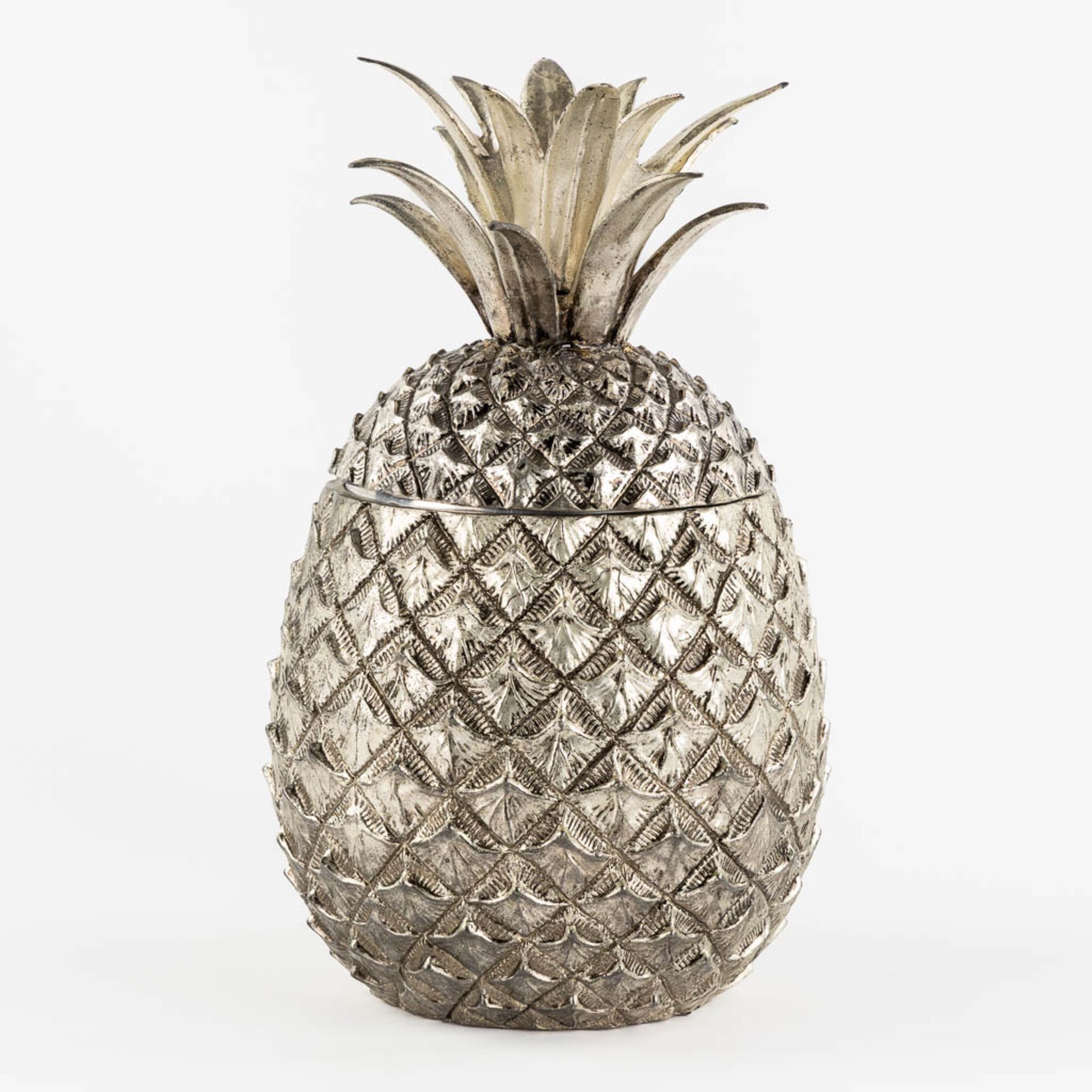 Mauro MANETTI (1946) 'Exceptionally large Pineapple ice pail'. (H:38 x D:22 cm) - Bild 4 aus 9