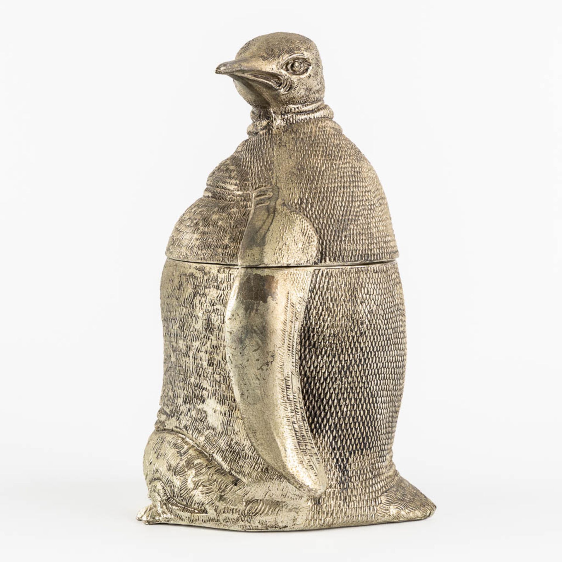 Mauro MANETTI (XX) 'Penguin' an ice pail. (L:15 x W:15,5 x H:26 cm) - Bild 4 aus 12