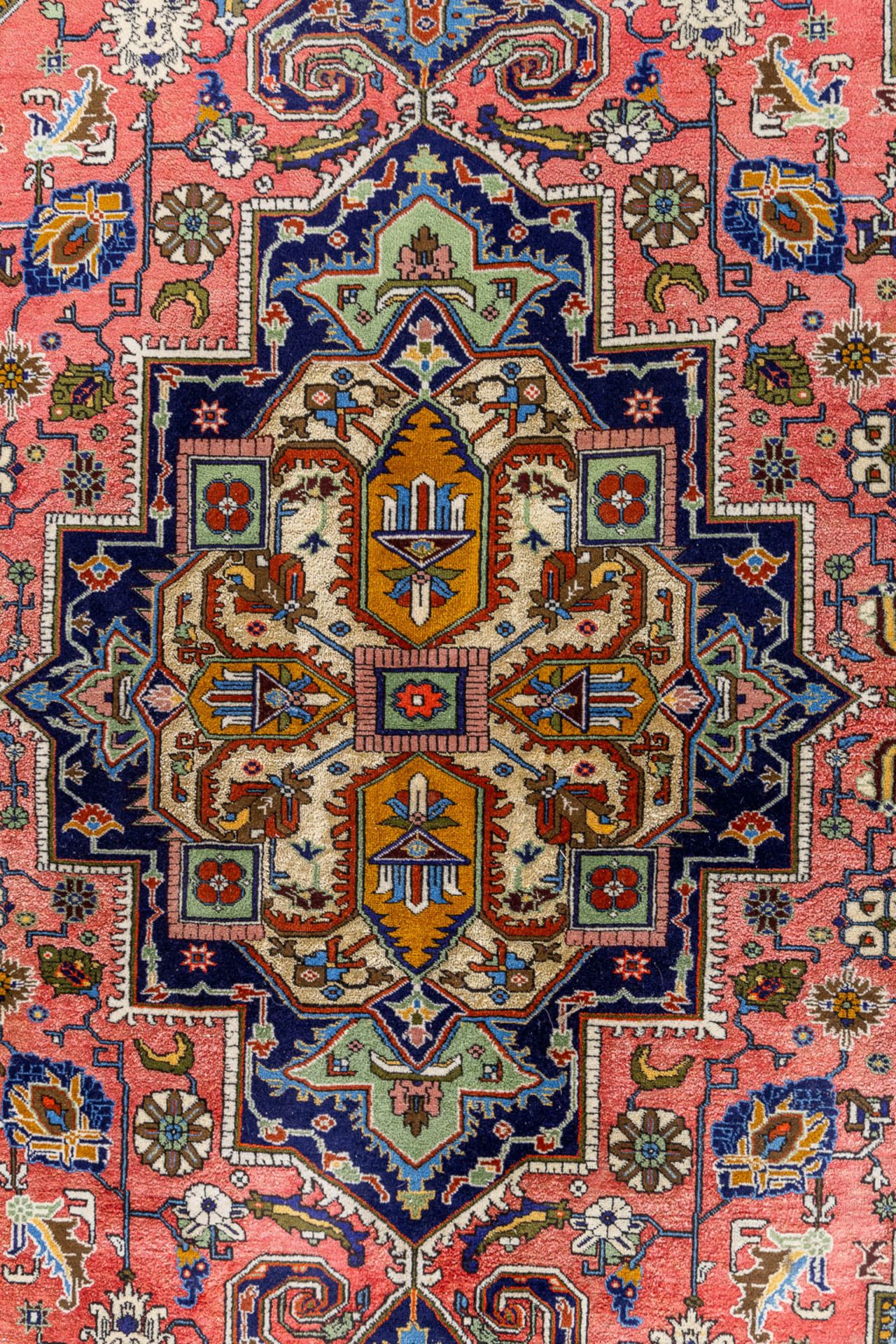 An Oriental hand-made carpet, Ardebil. (L:277 x W:170 cm) - Image 3 of 7