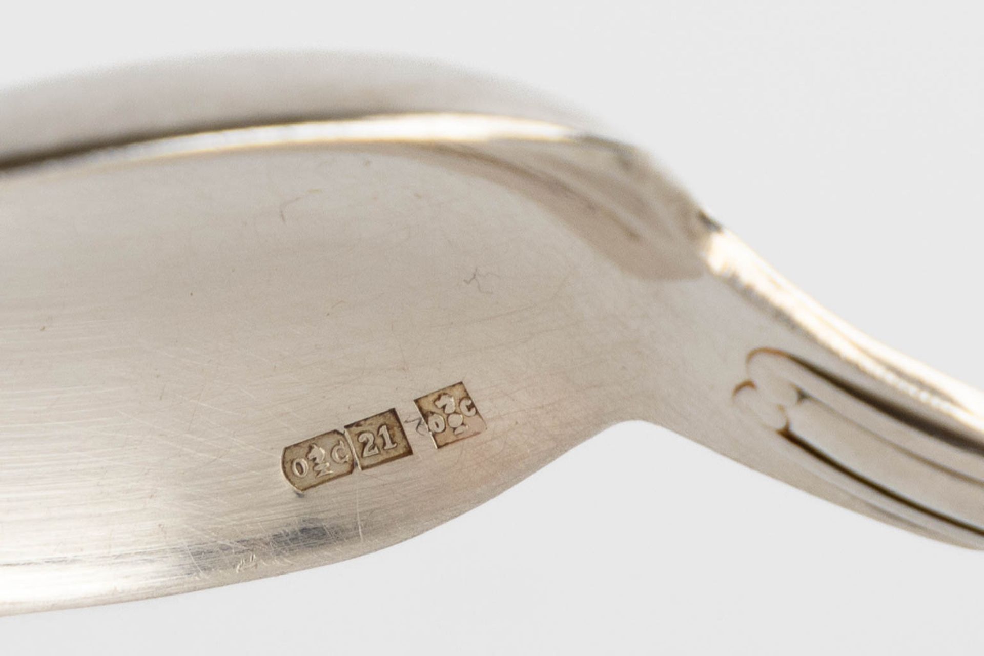 Christofle Vendome, 61-piece silver-plated cutlery in a storage box. (L:30 x W:39 x H:25 cm) - Bild 13 aus 16