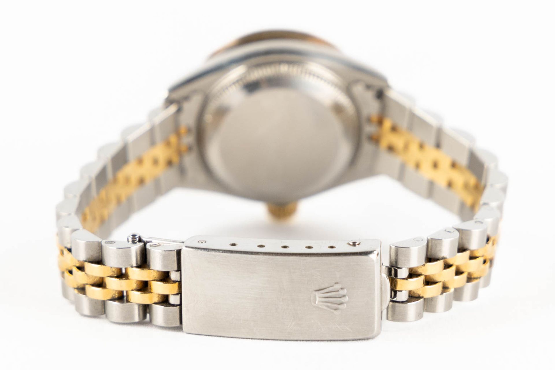 Rolex 69173 'Ladies Datejust', diamond dial and aftermarket Diamond bezel. 26,5mm. (D:2,65 cm) - Image 11 of 12
