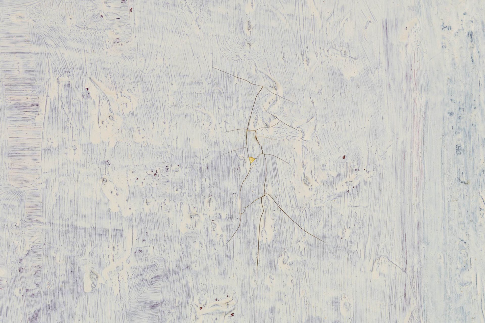 Huguette VAN DEN KIEBOOM (1931 - 2019) 'Abstract Wit' oil on canvas. (W:60 x H:70 cm) - Image 7 of 9