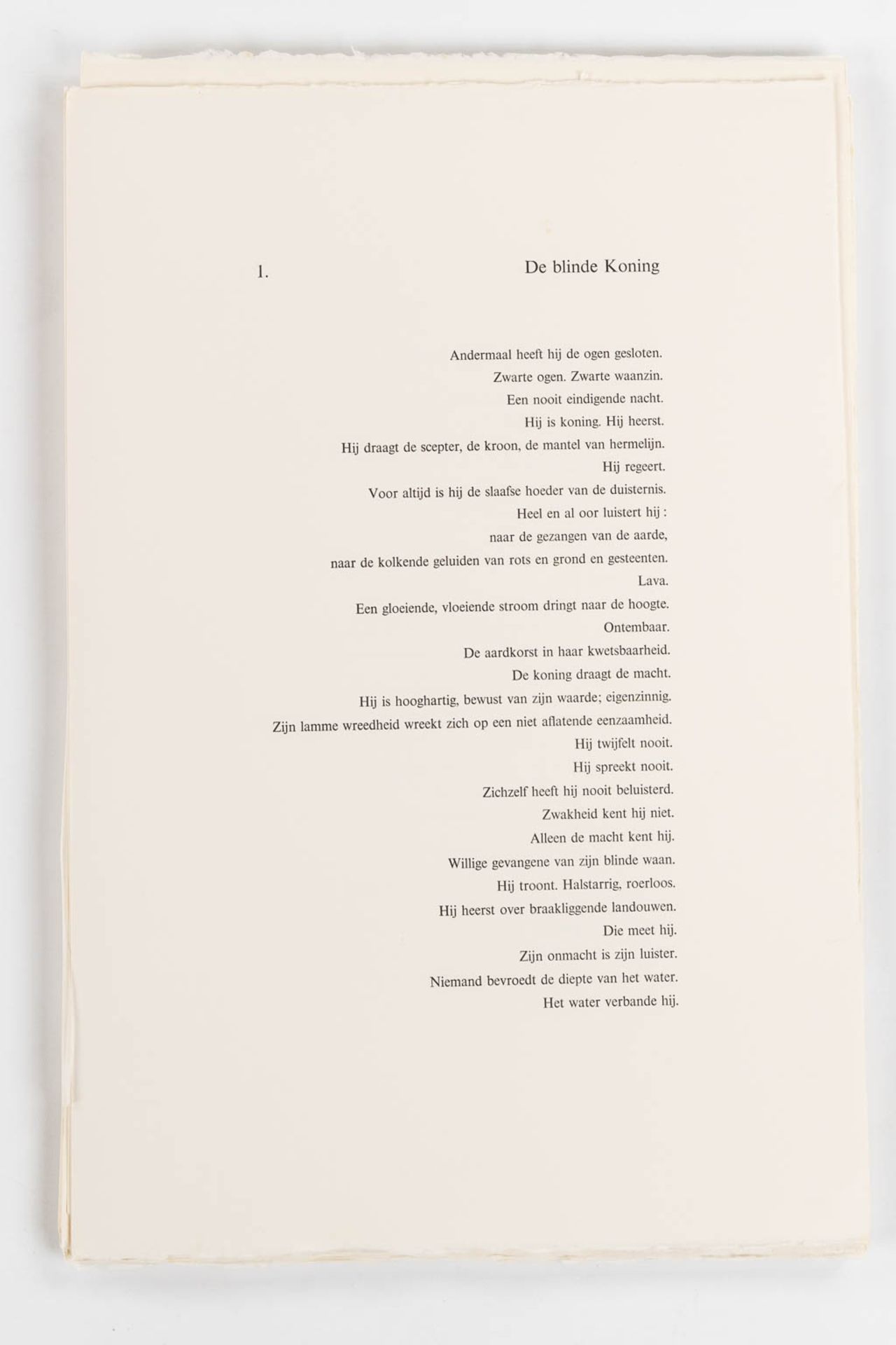 Yves RHAYÉ (1936-1995) 'Bereshit' A collection of poems and 14 serigraphs. 29/30. (L:4 x W:41 x H:64 - Image 12 of 20