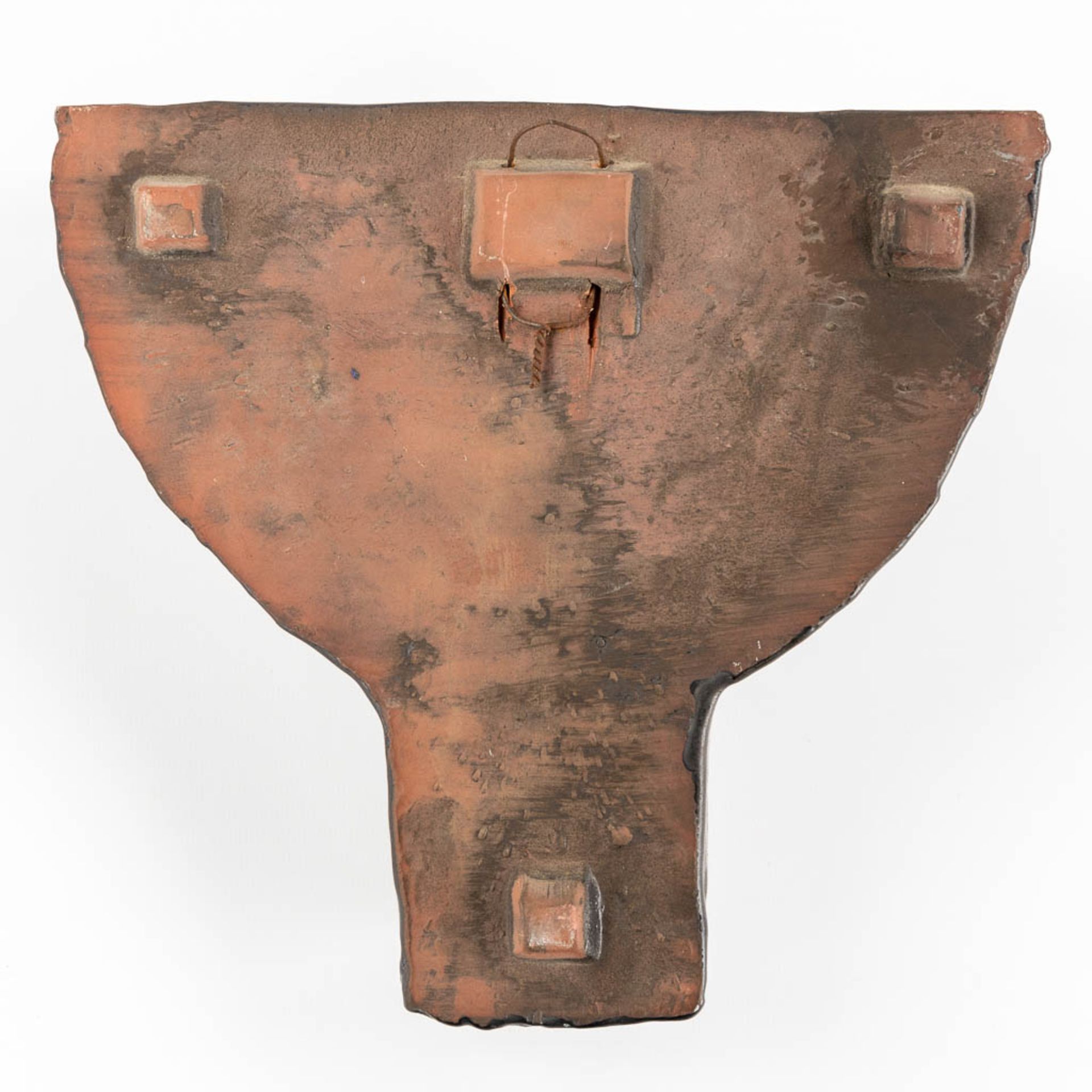 Elie VAN DAMME (1928) for Amphora, a wall mounted vase. (L:12 x W:24 x H:23 cm) - Bild 8 aus 9