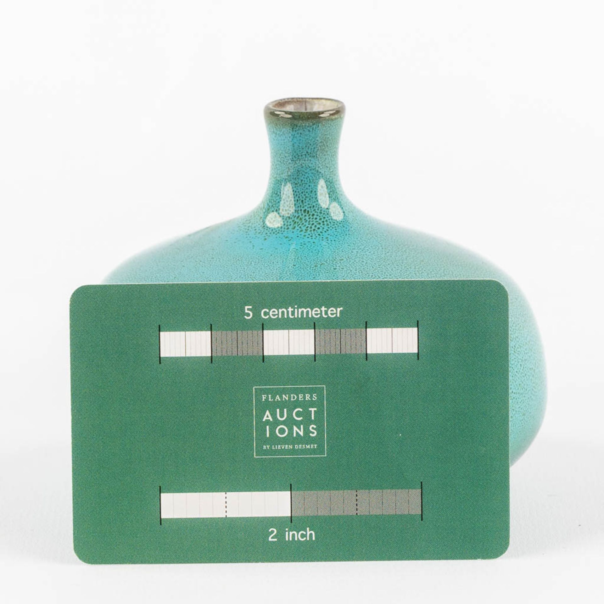 Jacques &amp; Dani RUELLAND (XX-XXI) 'Vase' glazed ceramics. (H:8 x D:10 cm) - Image 2 of 10