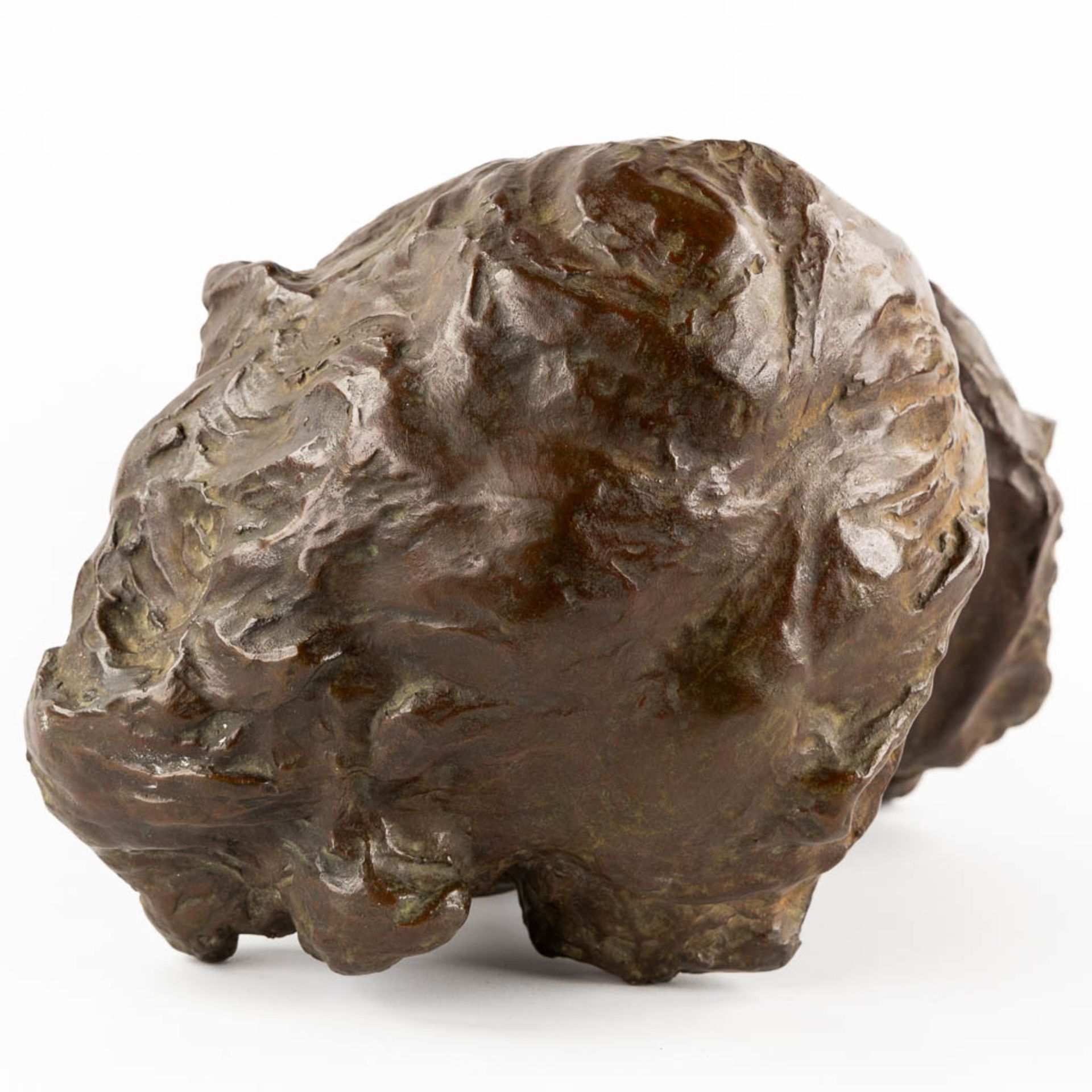 War VAN ASTEN (1888-1958) 'Buste of Alfons Blomme' patinated bronze. (L:27 x W:25 x H:40 cm) - Bild 10 aus 10