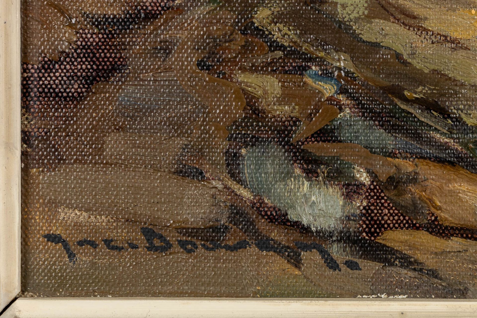 Jacques DOUVEN (1908-2002) 'Zicht Te Halen' oil on canvas. (W:60 x H:40 cm) - Image 5 of 9