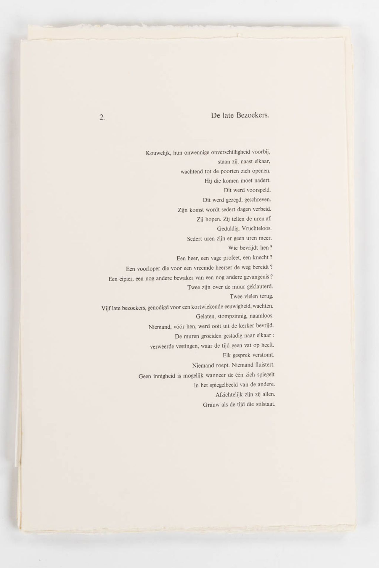 Yves RHAYÉ (1936-1995) 'Bereshit' A collection of poems and 14 serigraphs. 29/30. (L:4 x W:41 x H:64 - Image 13 of 20