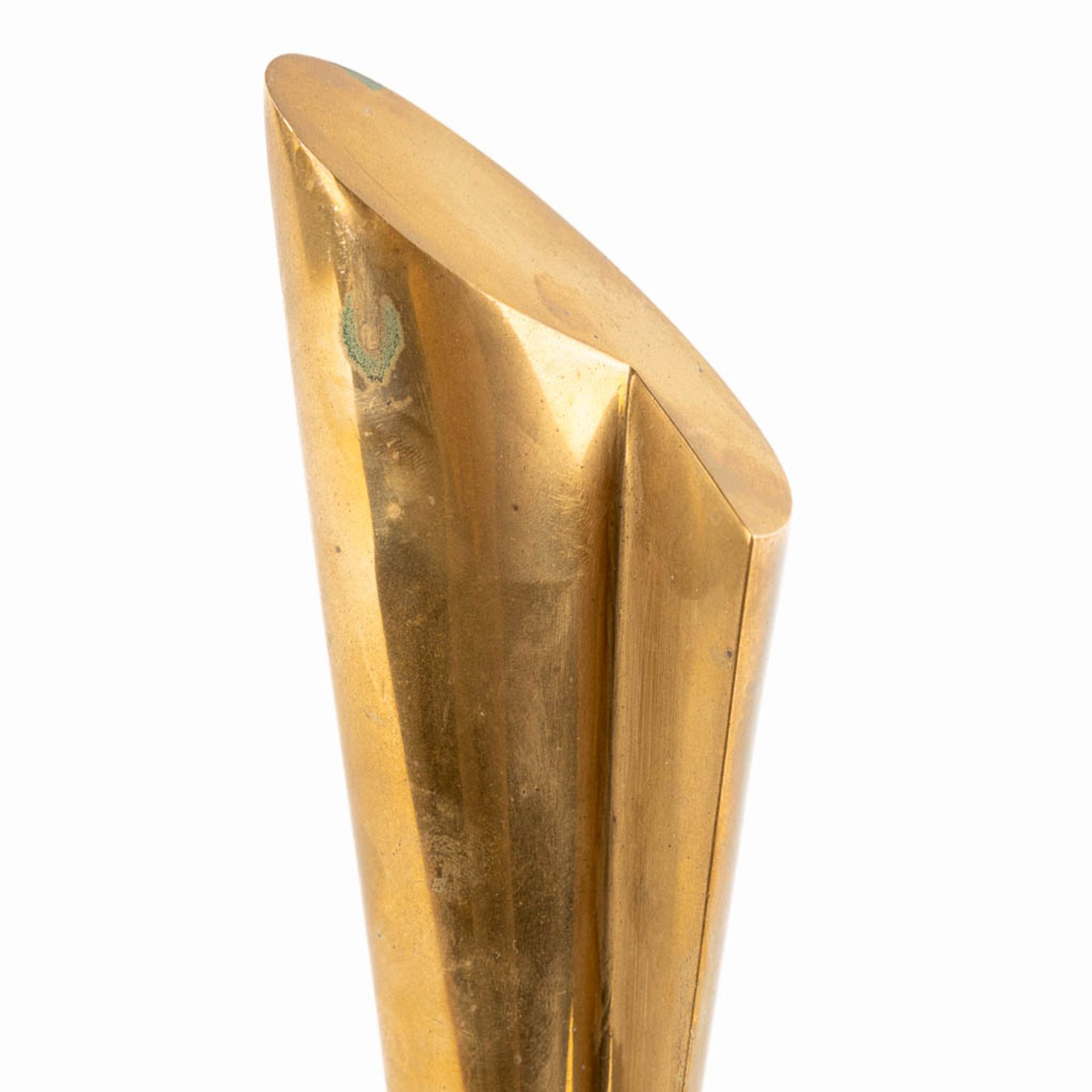 Nicolas TIMAR (1939) 'Two sculptures' polished bronze. (H:30,5 cm) - Image 10 of 19
