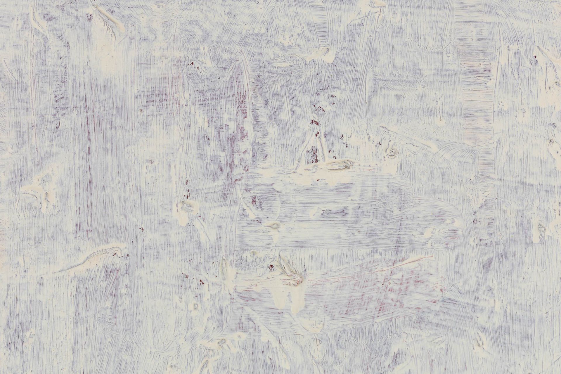 Huguette VAN DEN KIEBOOM (1931 - 2019) 'Abstract Wit' oil on canvas. (W:60 x H:70 cm) - Image 2 of 9