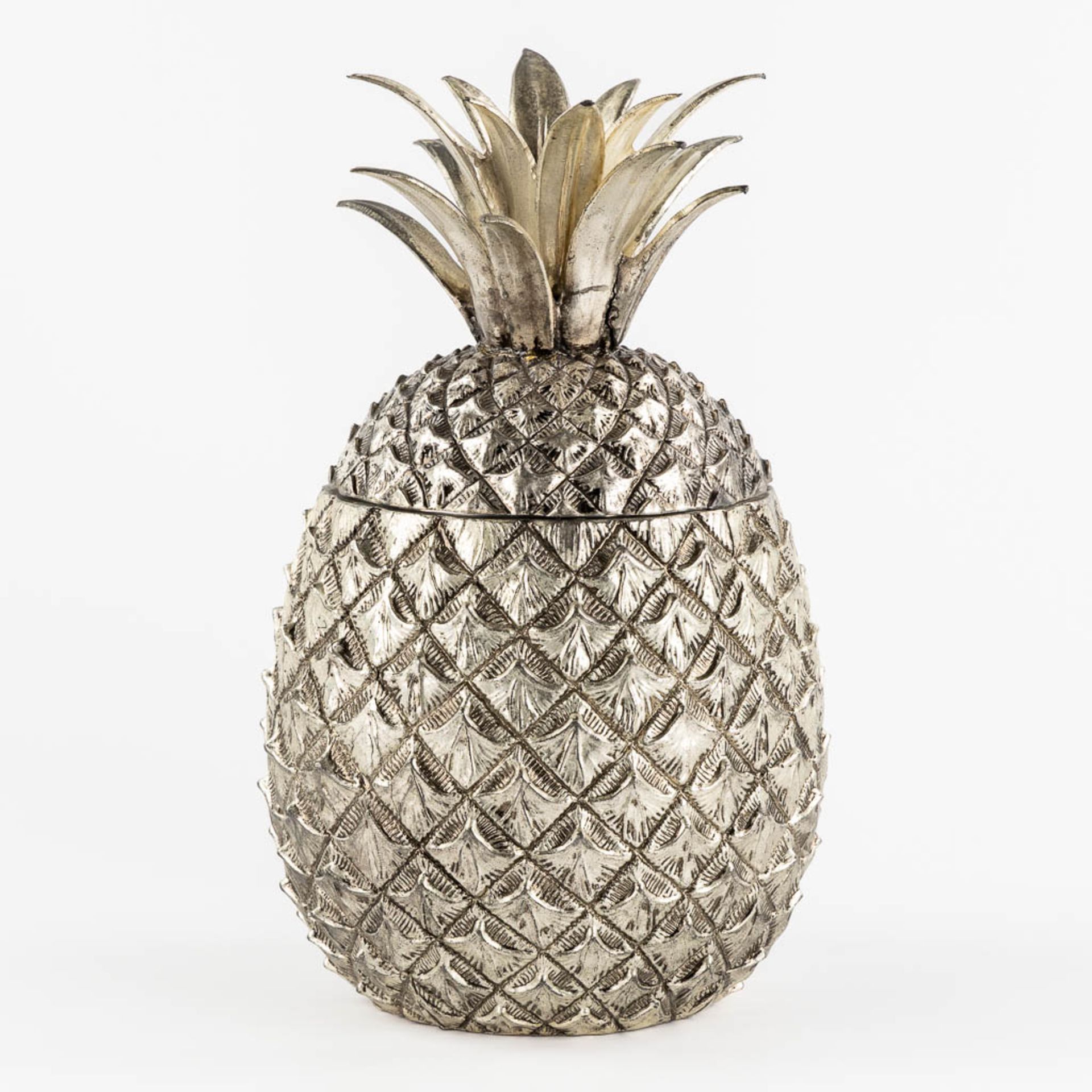 Mauro MANETTI (1946) 'Exceptionally large Pineapple ice pail'. (H:38 x D:22 cm) - Bild 3 aus 9