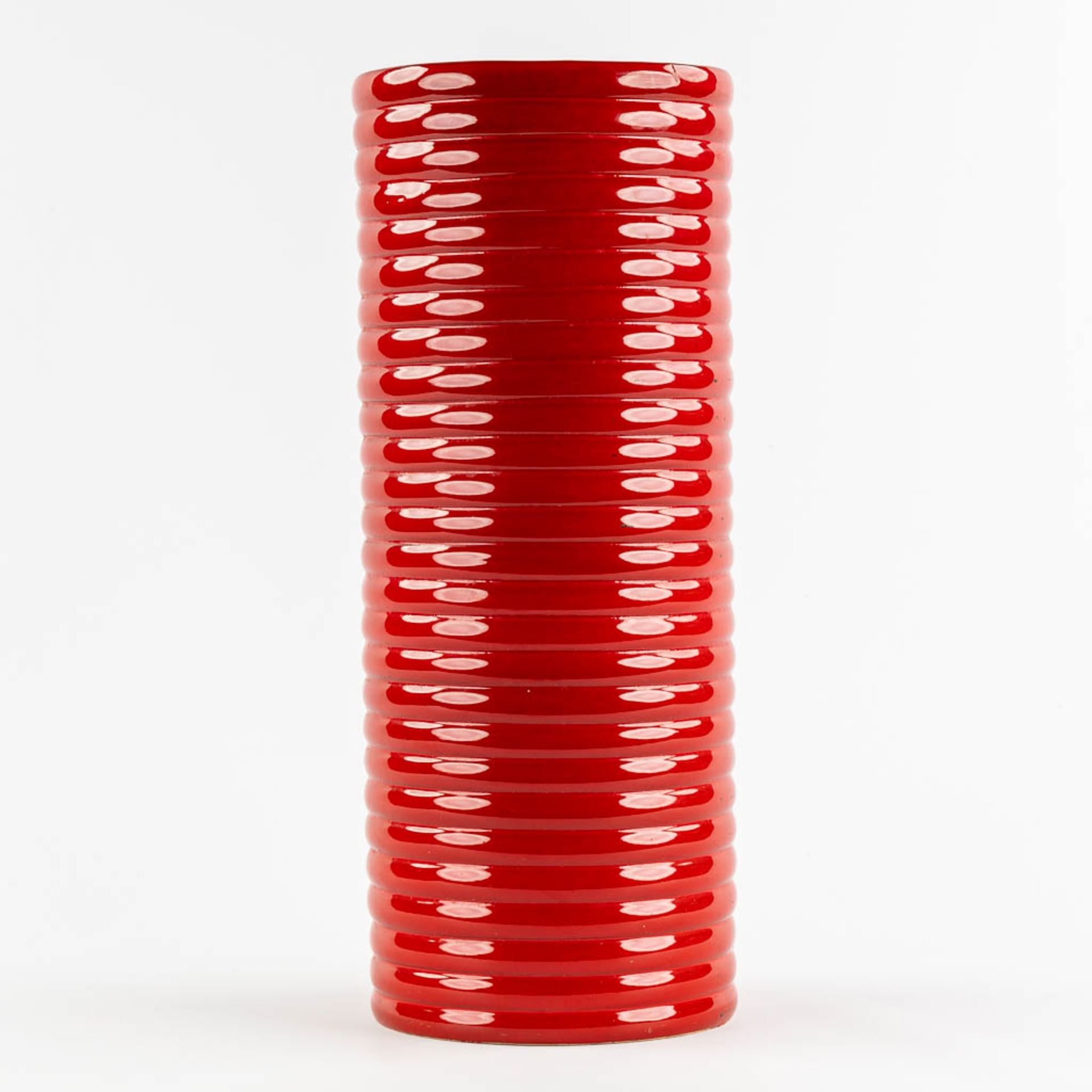 Bitossi, a vase, glazed ceramics. (H:49,5 x D:20 cm) - Image 5 of 9