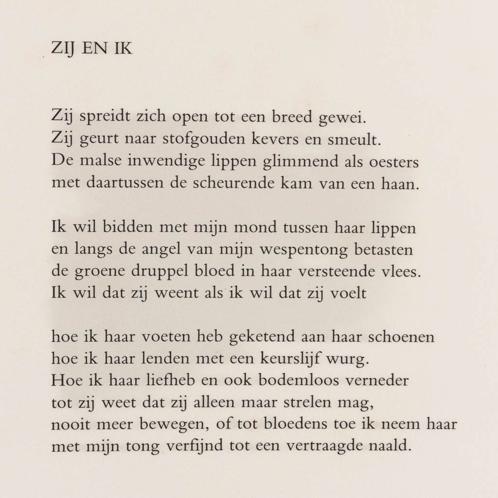 Jef VAN TUERENHOUT (1926-2006) &amp; Paul SNOEK (1933-1981) 'De Zangen van Lesbos'. (W:53 x H:67 cm) - Image 9 of 14