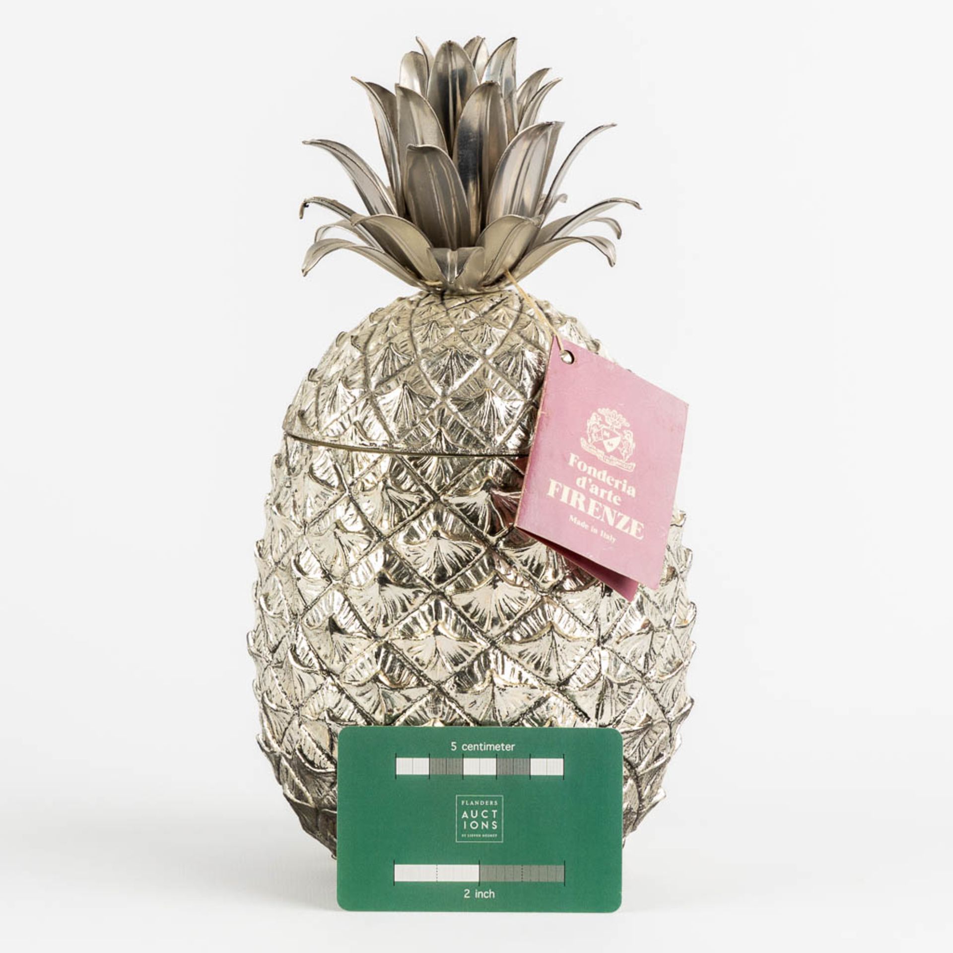 Mauro MANETTI (XX) 'Pineapple' an ice pail. (H:24 x D:13 cm) - Image 2 of 11