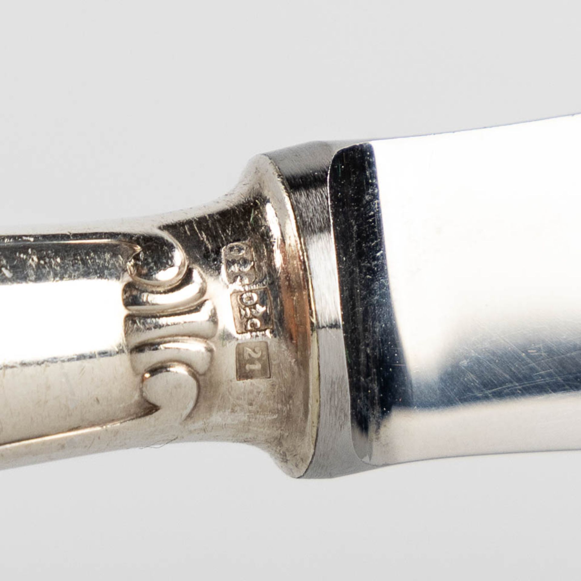 Christofle Vendome, 61-piece silver-plated cutlery in a storage box. (L:30 x W:39 x H:25 cm) - Bild 10 aus 16
