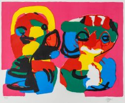 Karel APPEL (1921-2006) 'Lithograph' 67/100. (W:70 x H:59 cm)