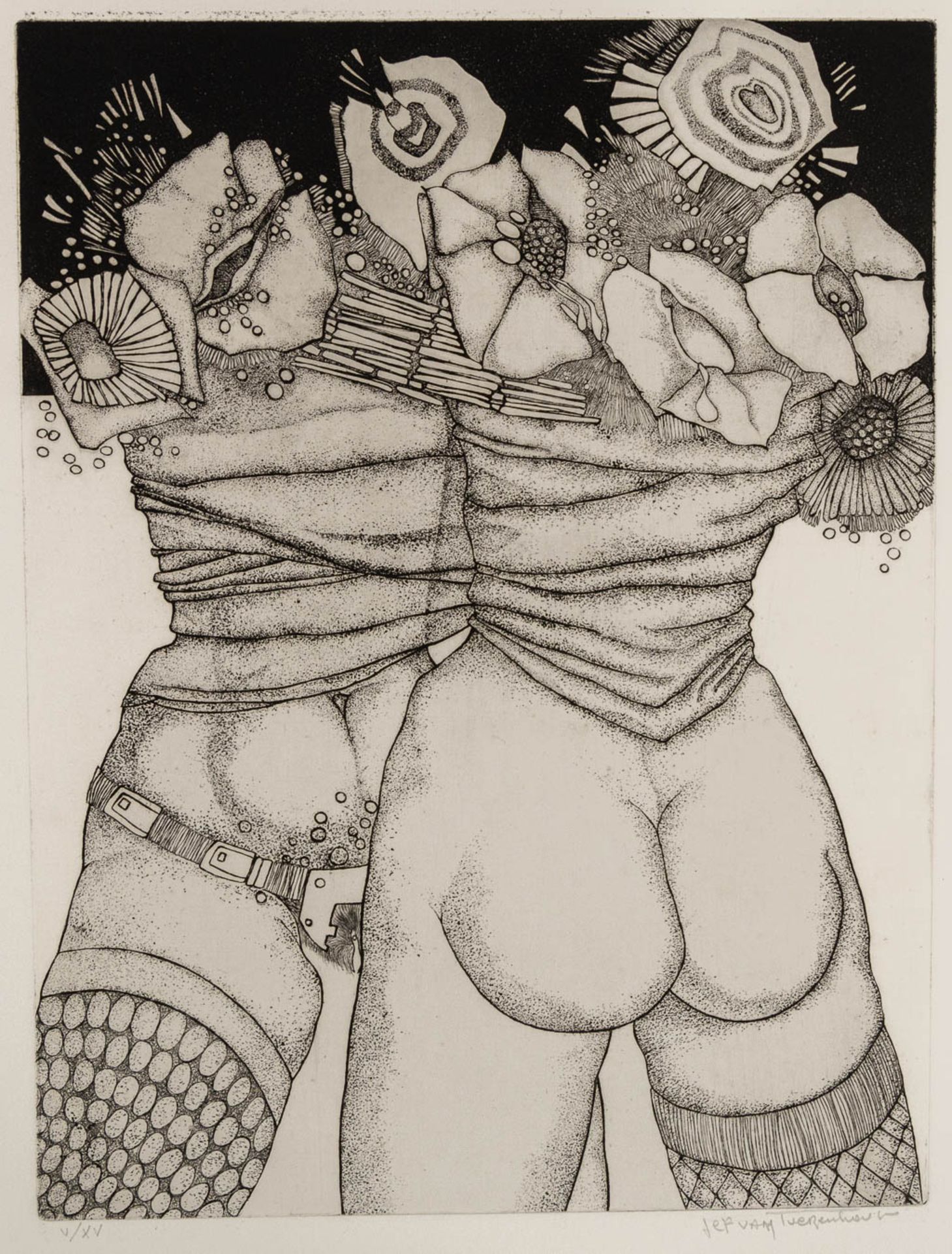 Jef VAN TUERENHOUT (1926-2006) & Paul SNOEK (1933-1981) 'De Zangen van Lesbos'. (W:53 x H:67 cm) - Bild 13 aus 14