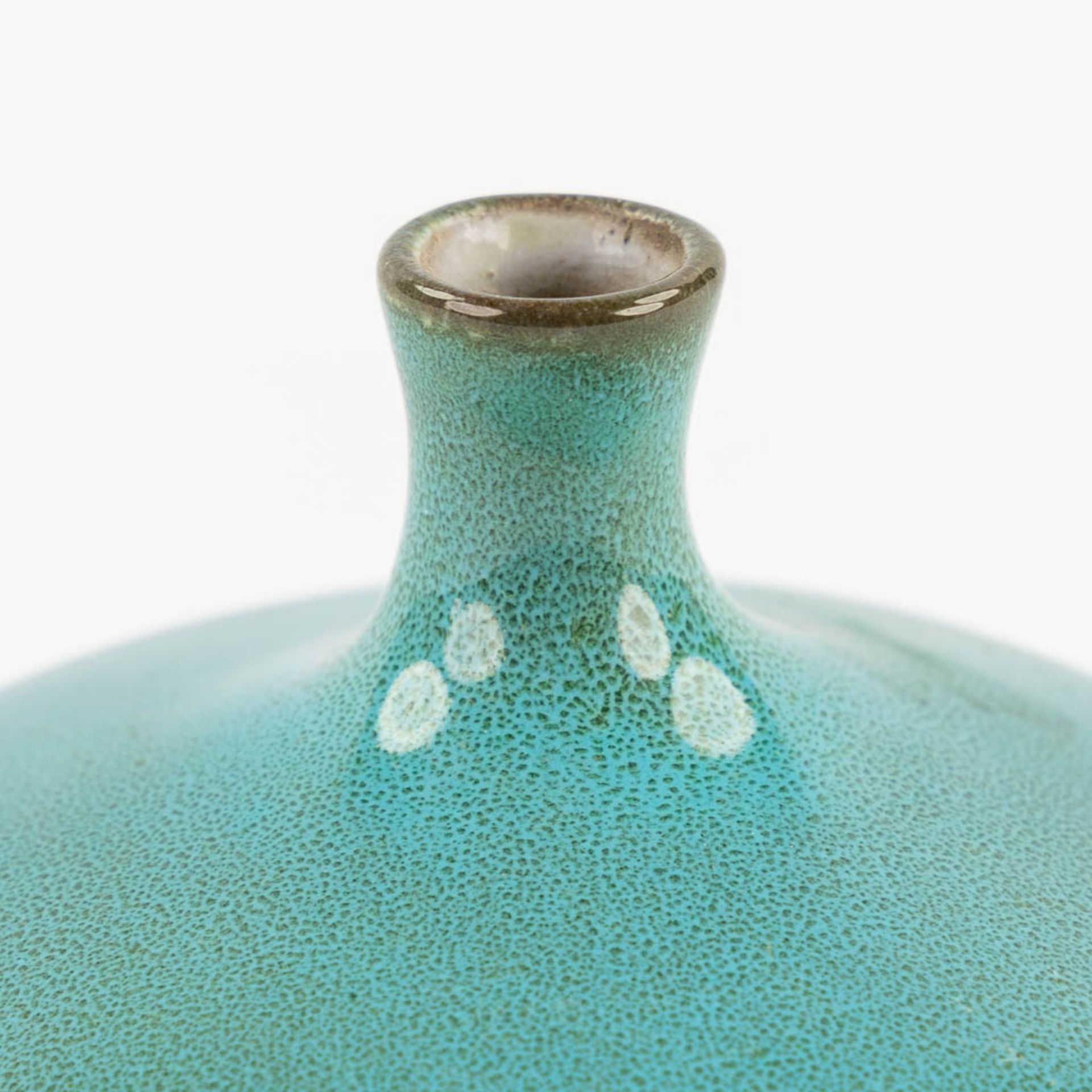Jacques &amp; Dani RUELLAND (XX-XXI) 'Vase' glazed ceramics. (H:8 x D:10 cm) - Image 10 of 10