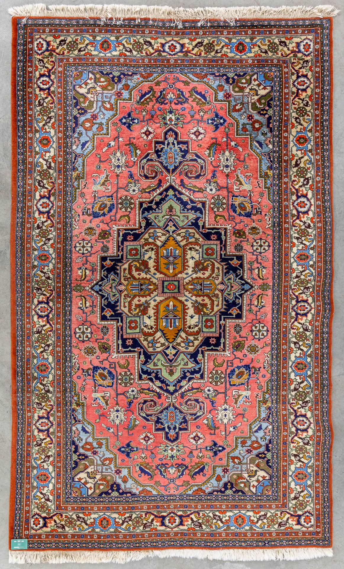 An Oriental hand-made carpet, Ardebil. (L:277 x W:170 cm) - Image 2 of 7