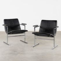 Rudy VERHELST (1939) 'Oslo Chair' for Novalux, 1965. (L:70 x W:68 x H:70 cm)