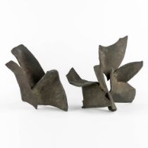 Lea DECAESTECKER (1933-2013) 'Sculptures'. (L:30 x W:40 x H:34,5 cm)