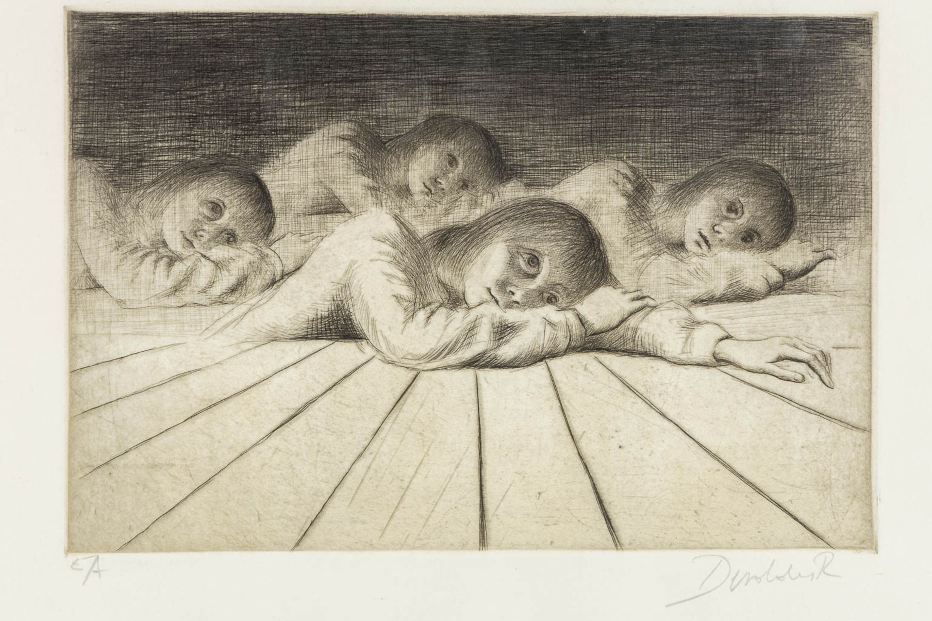 Roland DEVOLDER (1938) 'Four Etchings'. (W:34,5 x H:49,5 cm) - Bild 9 aus 17