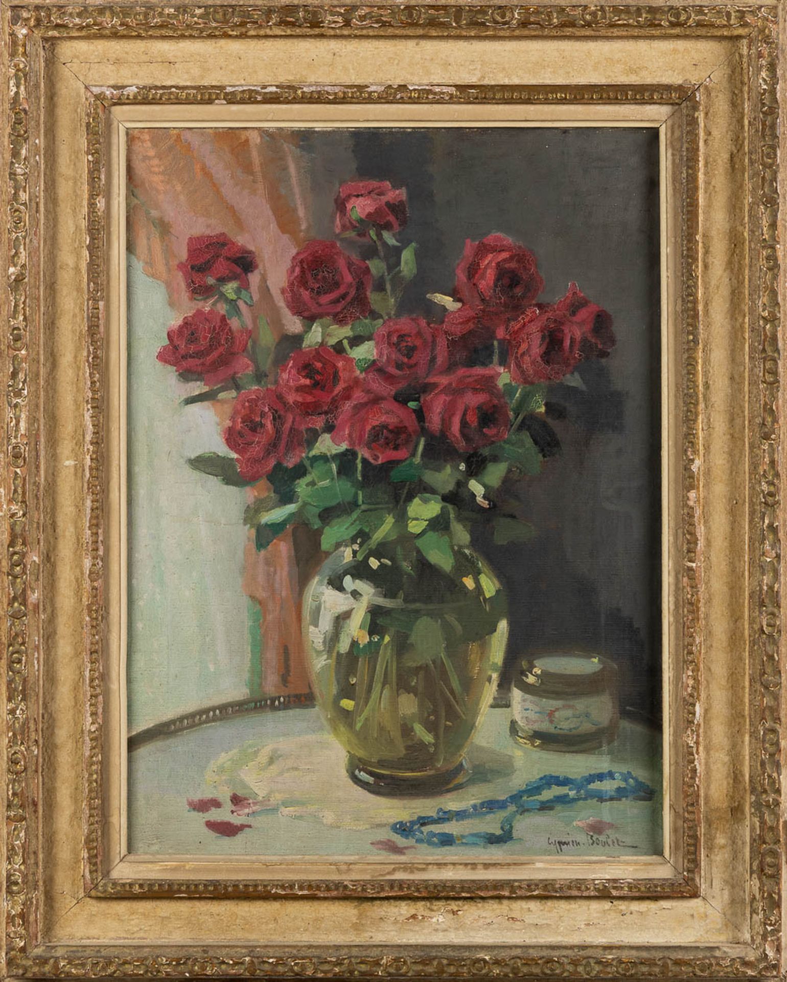 Cyprien BOULET (1877-1972) 'Flowers'. (W:60 x H:81 cm) - Bild 3 aus 6