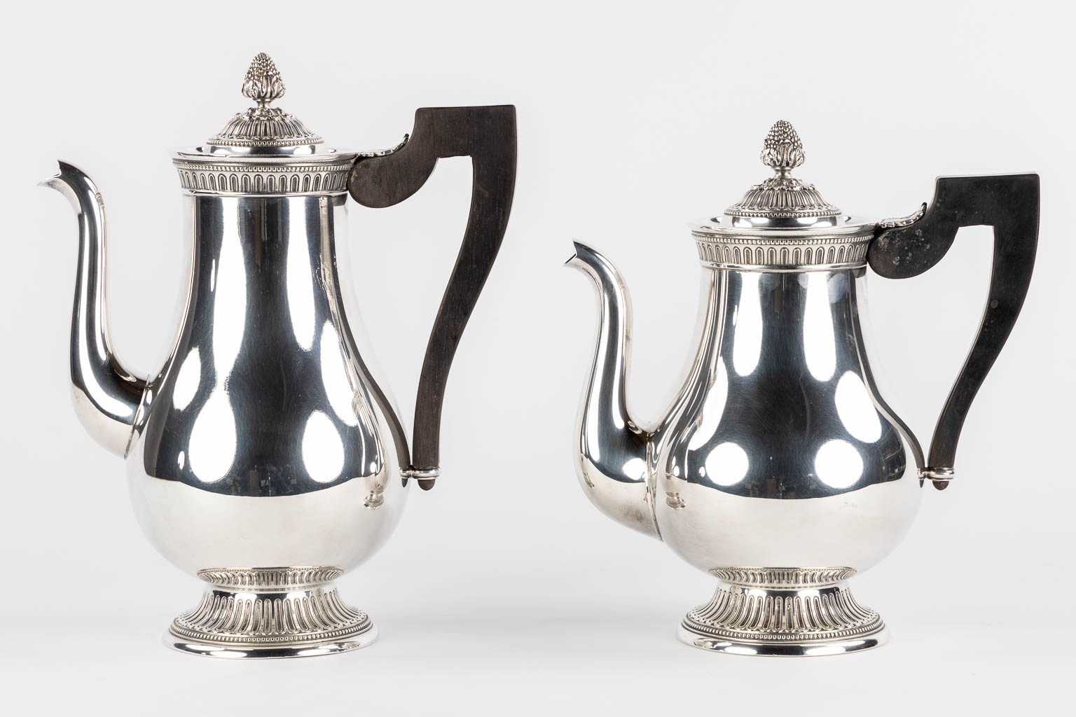 Christofle 'Malmaison' a coffee and tea service. (L:42 x W:66 cm) - Image 9 of 22